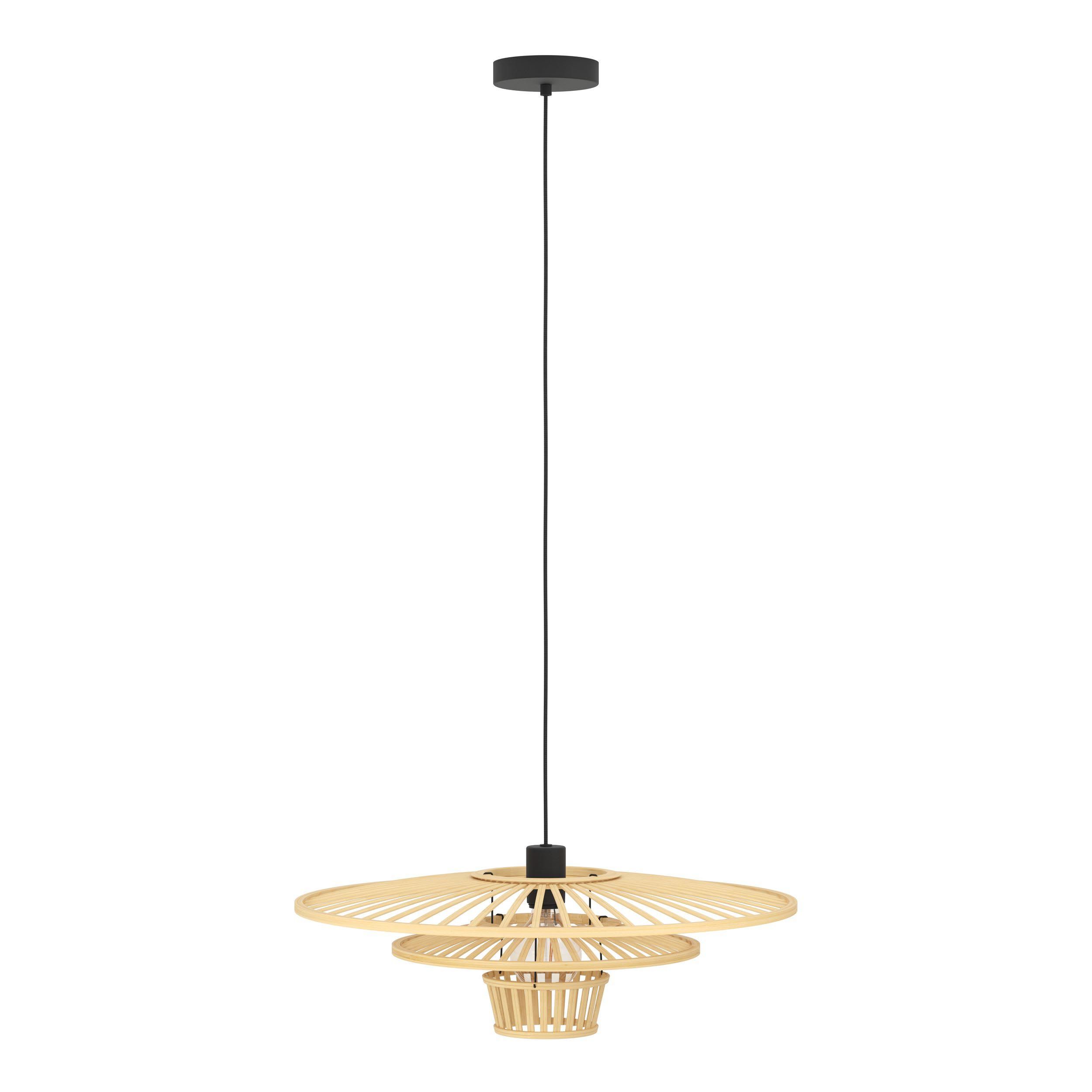 Suspension LYDNEY bois Ø57cm