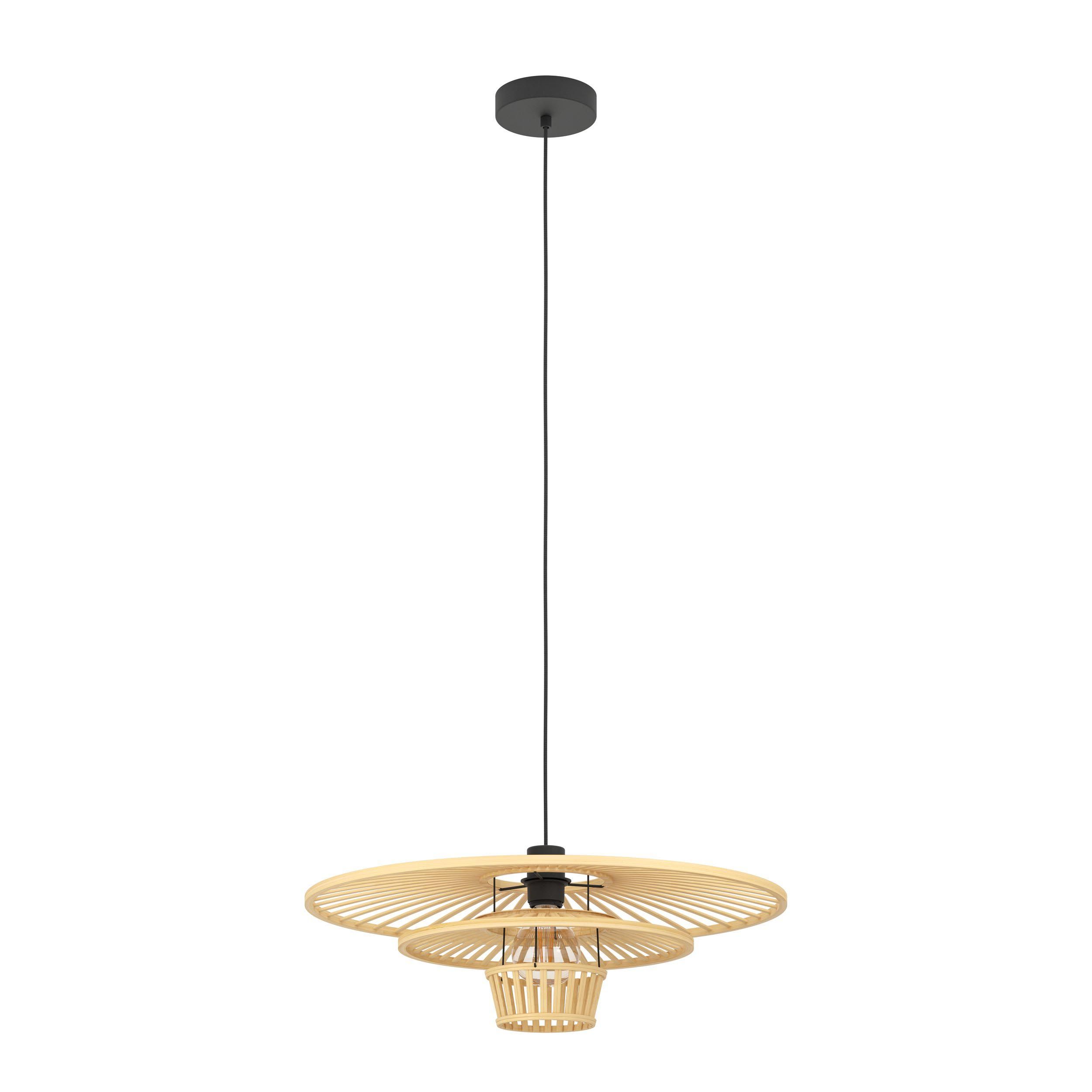 Suspension LYDNEY bois Ø57cm
