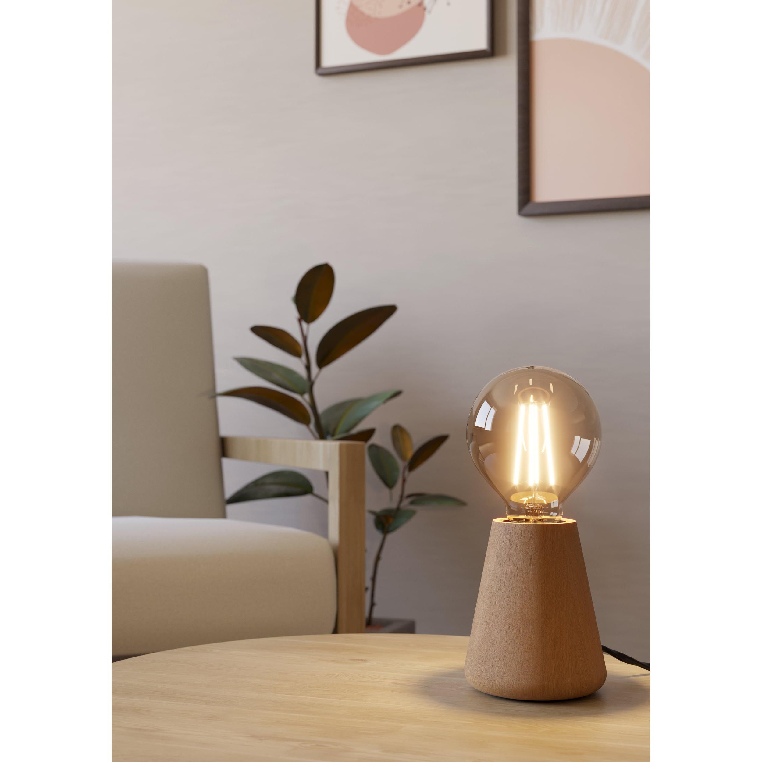 Lampe ASBY bois H10cm