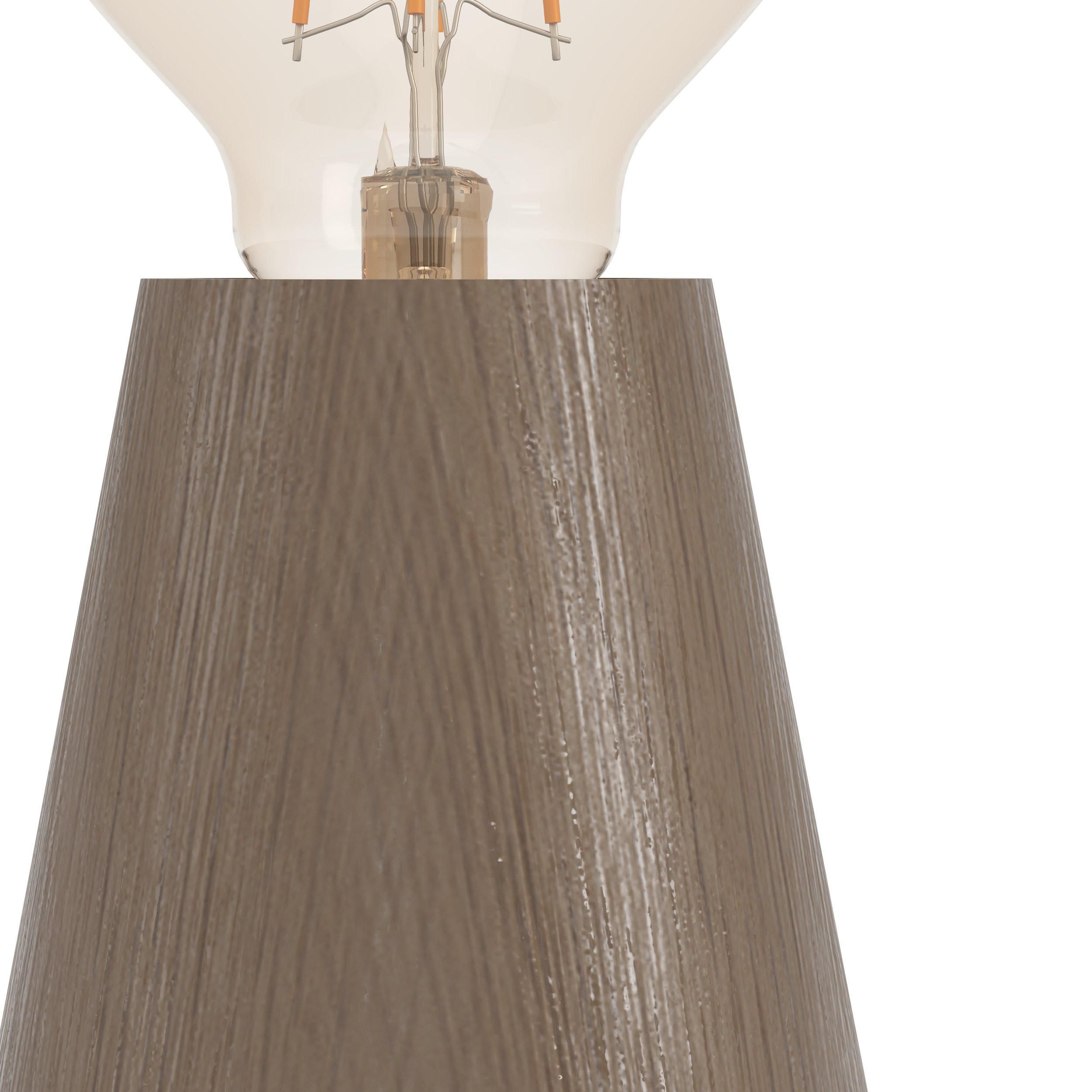 Lampe ASBY bois/marron H10cm