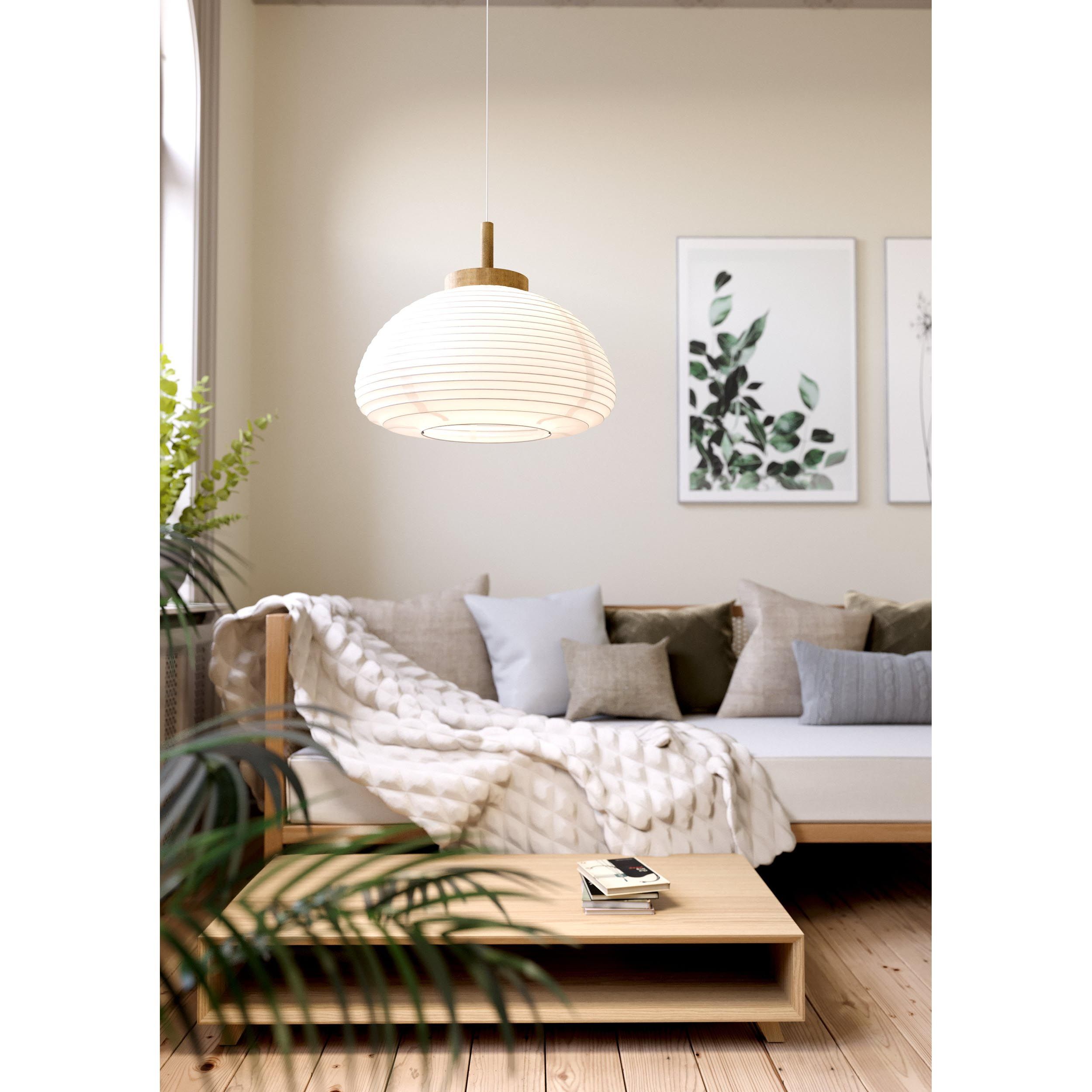 Suspension SUMMERHILL blanc Ø55cm