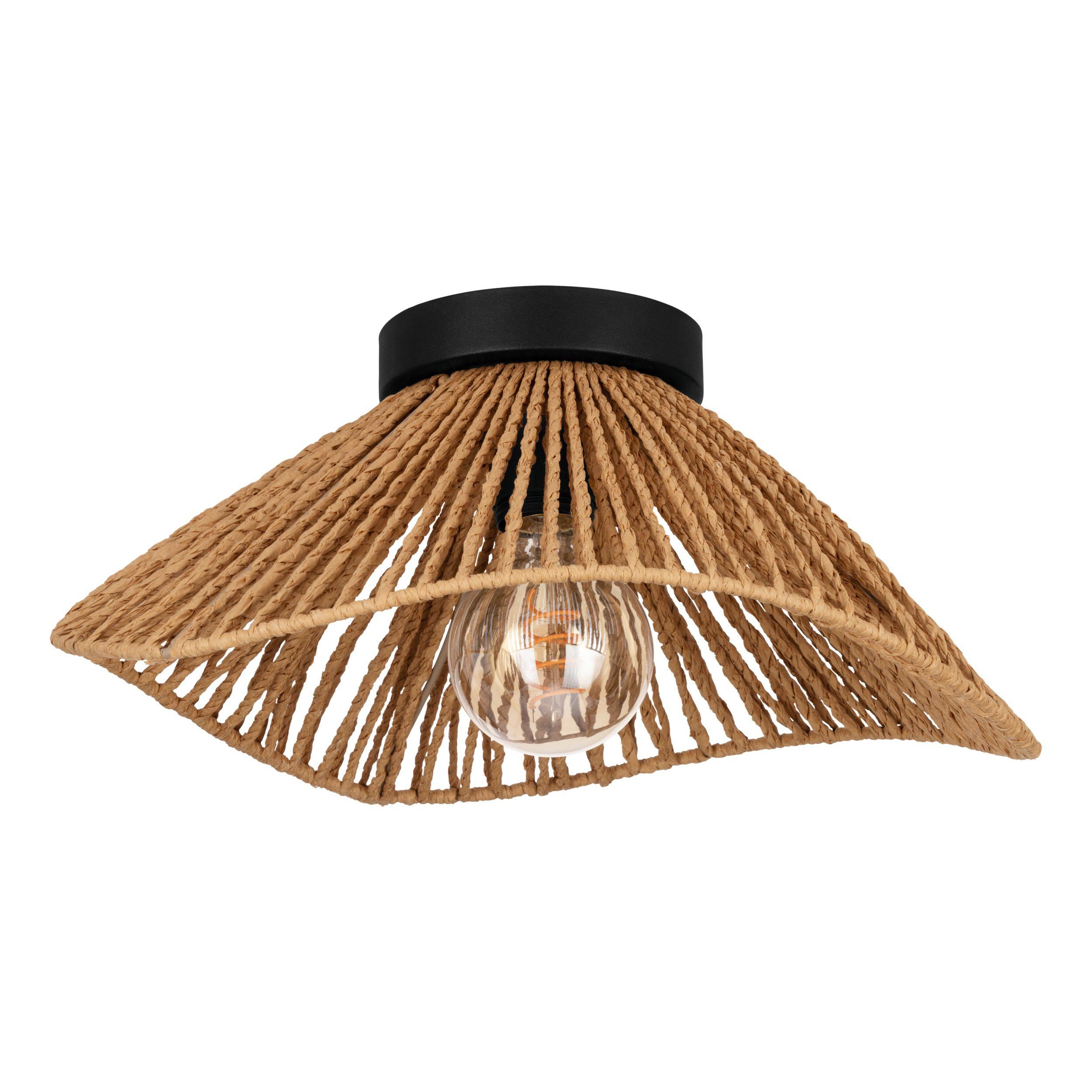 Plafonnier LAVISTER naturel Ø39cm