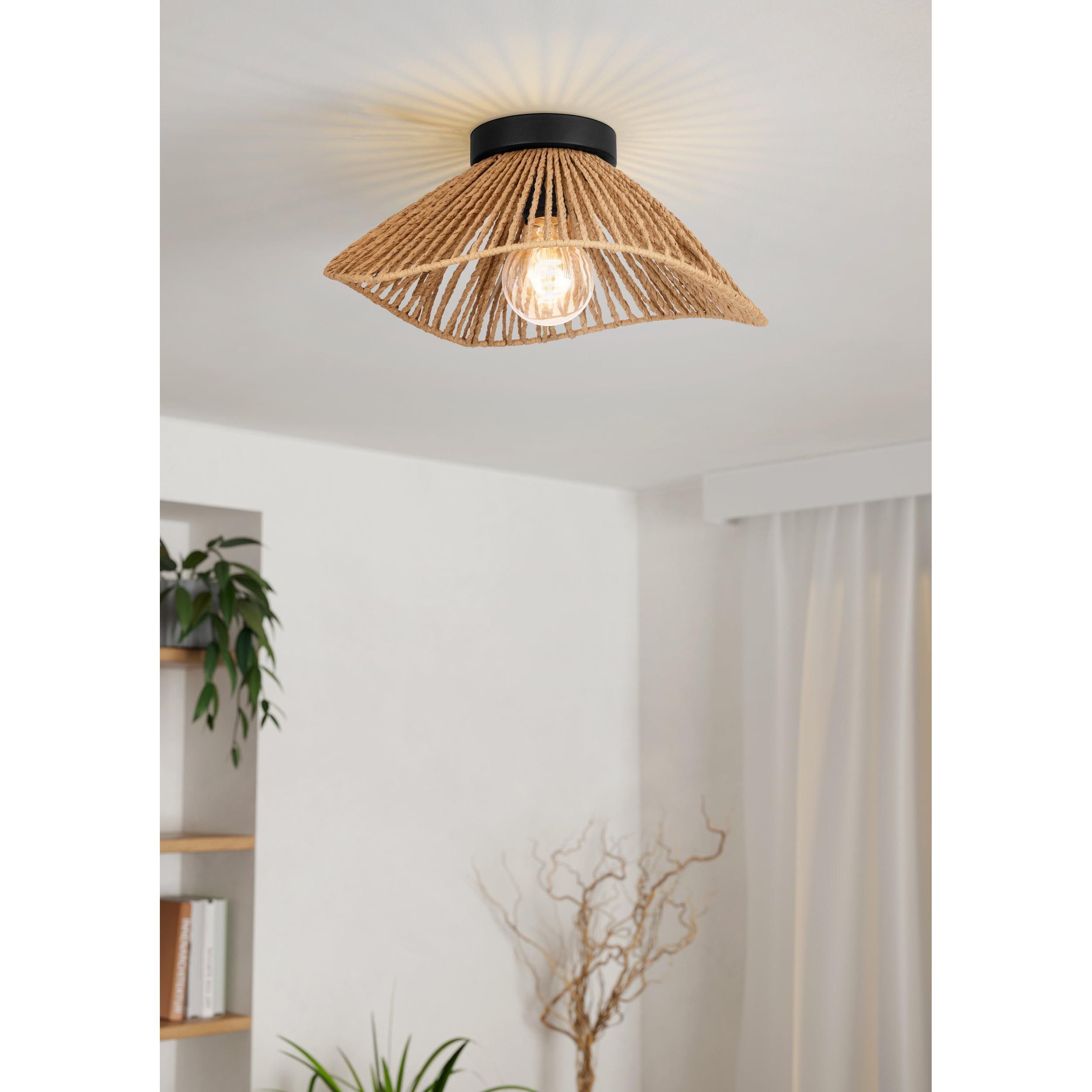 Plafonnier LAVISTER naturel Ø39cm