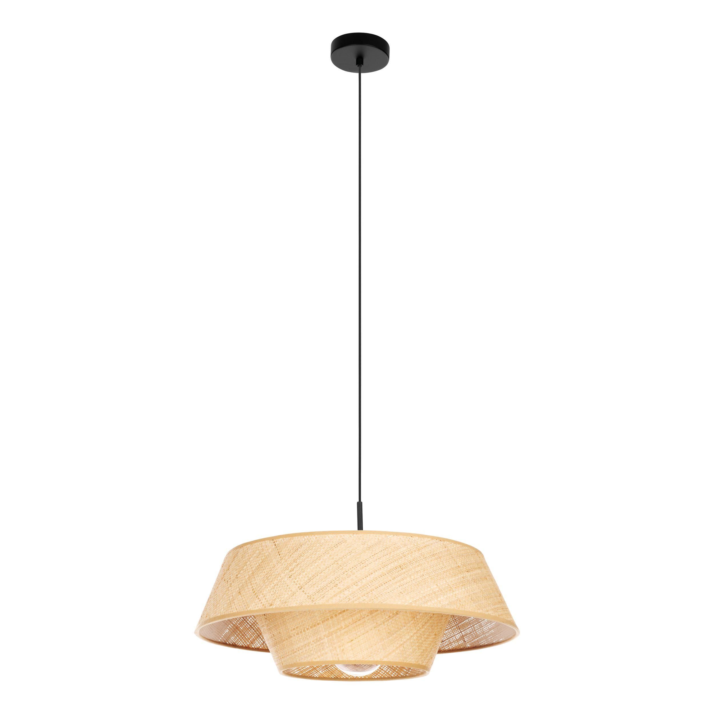 Suspension MARFORD raphia/naturel Ø50cm