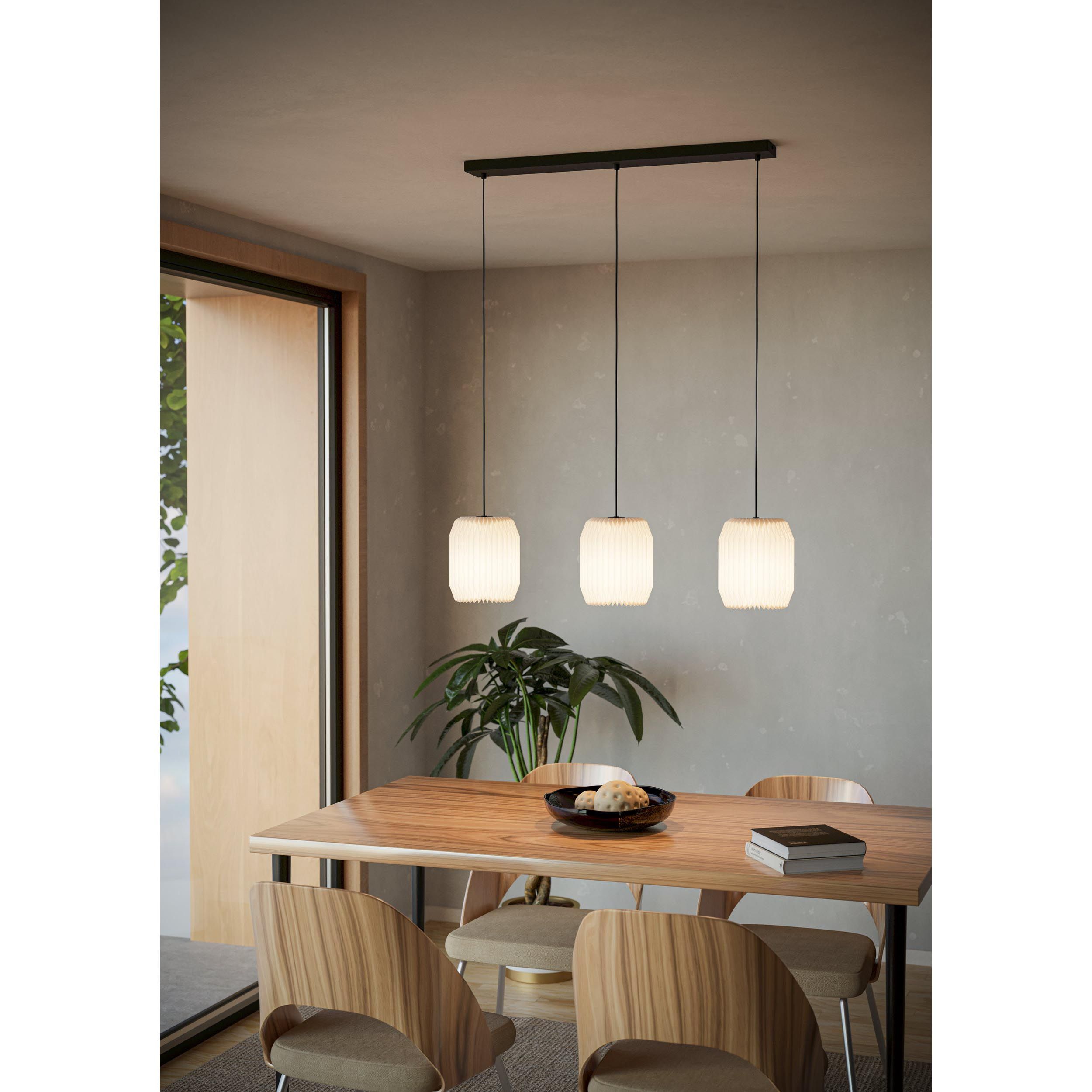Suspension BELGRAVE blanc Ø31cm