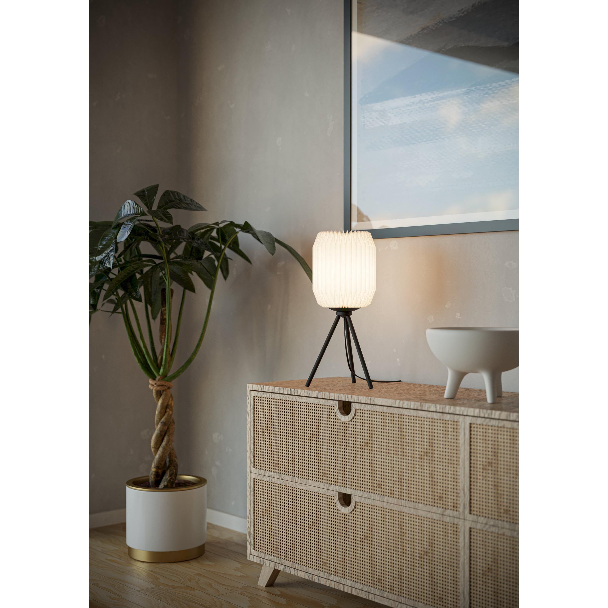 Lampe BELGRAVE blanc H44cm