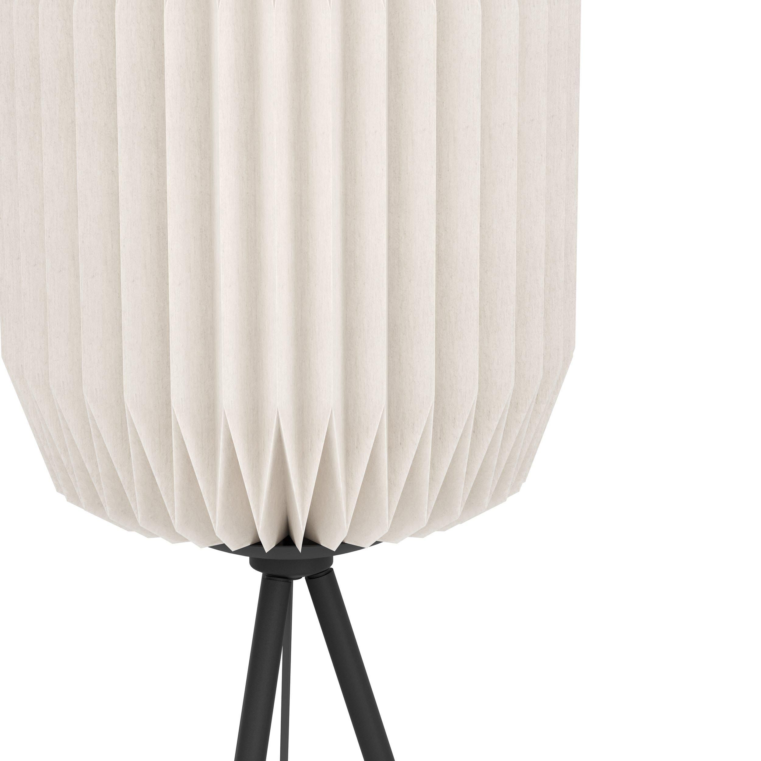 Lampadaire BELGRAVE blanc Ø48cm
