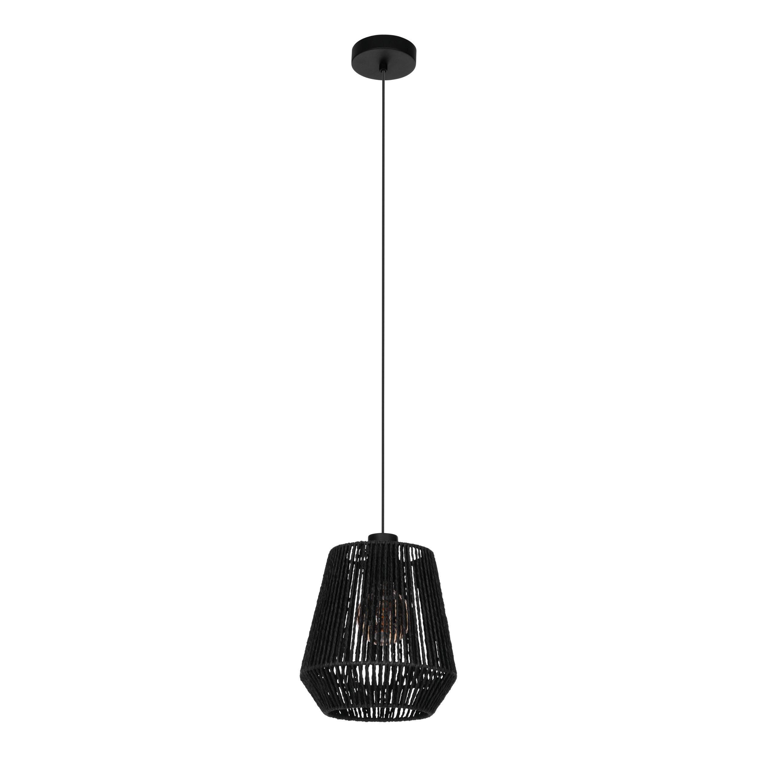 Suspension PERSLEY noir Ø22cm
