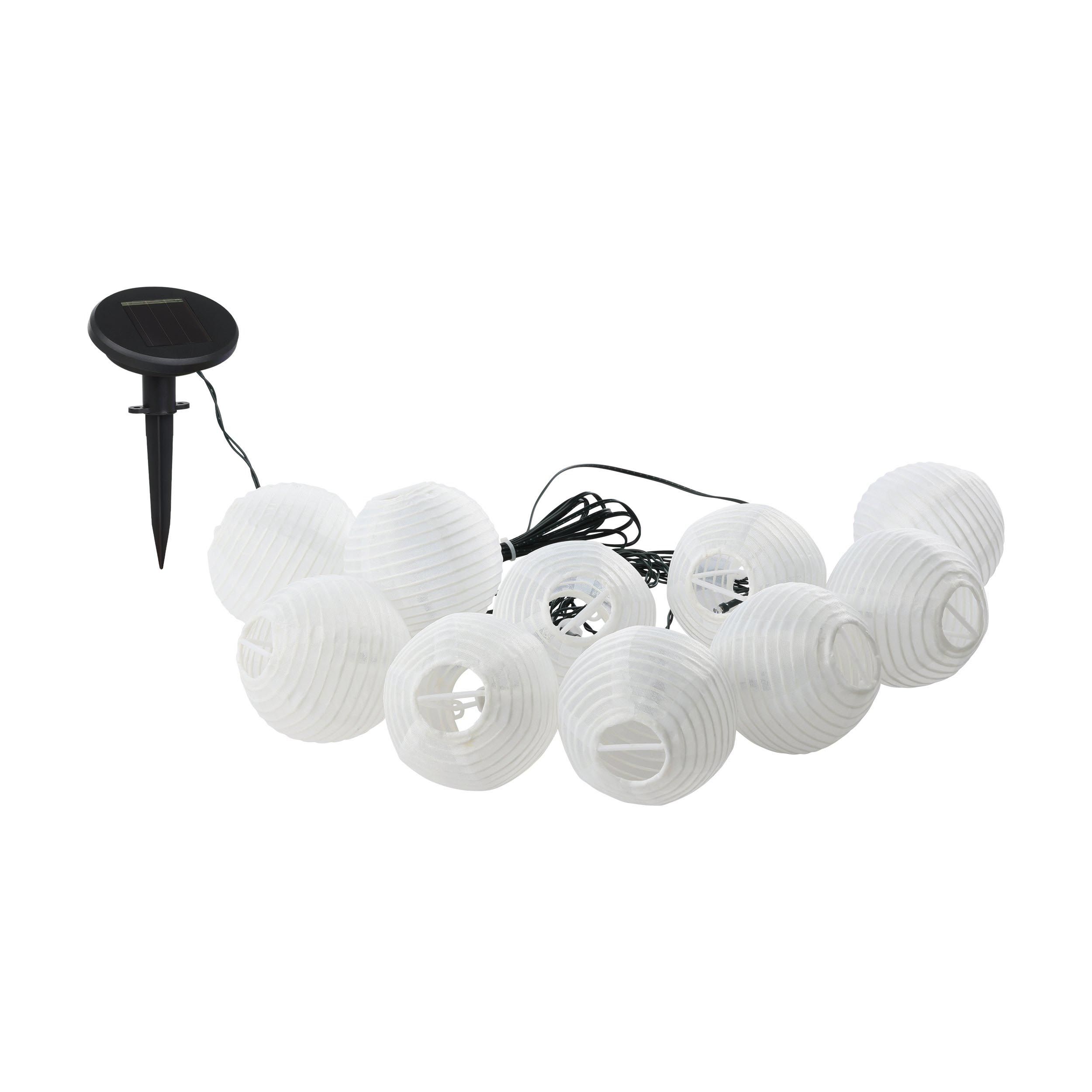 Guirlande extérieur à piquer LED Z_SOLAR blanc L570cm