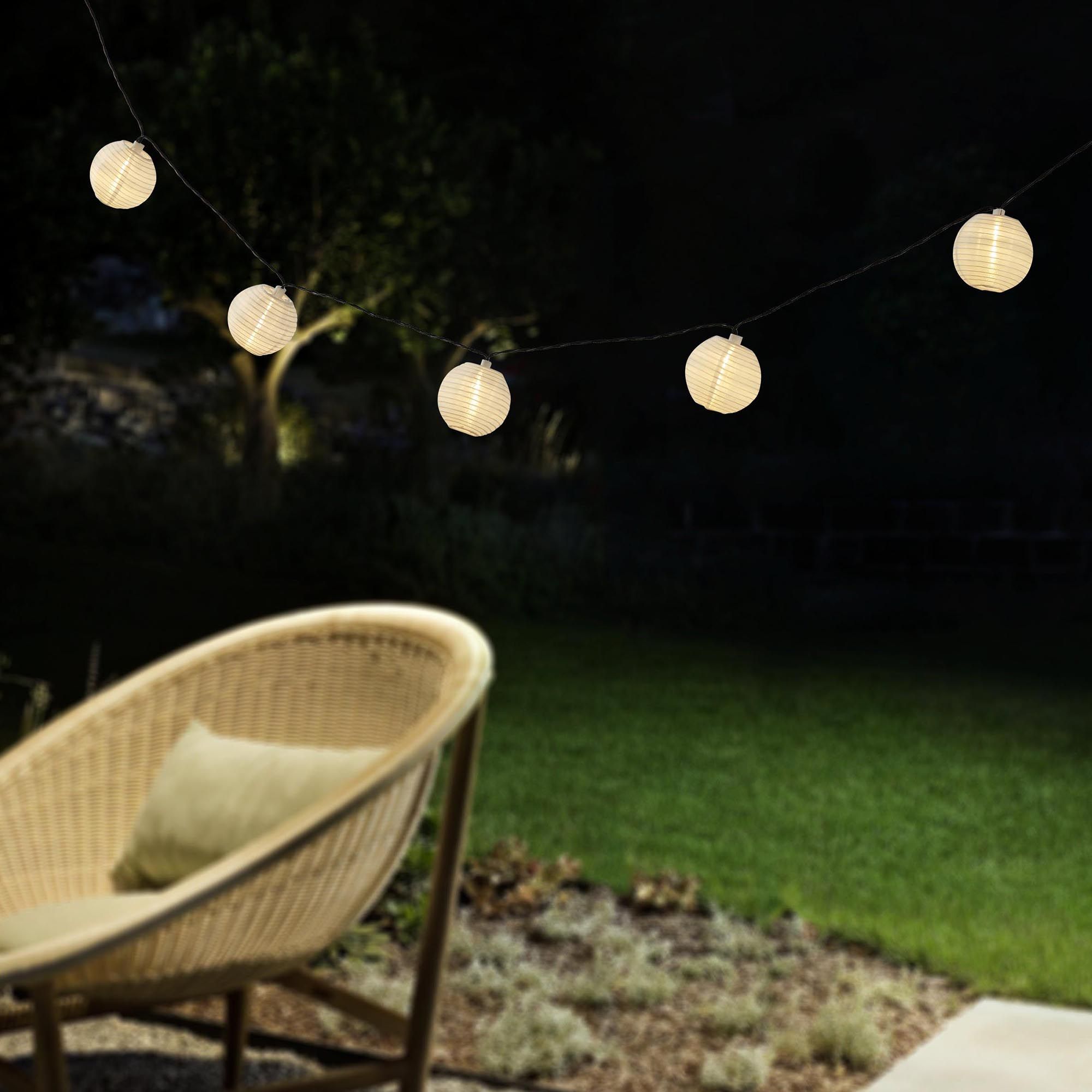 Guirlande extérieur à piquer LED Z_SOLAR blanc L570cm