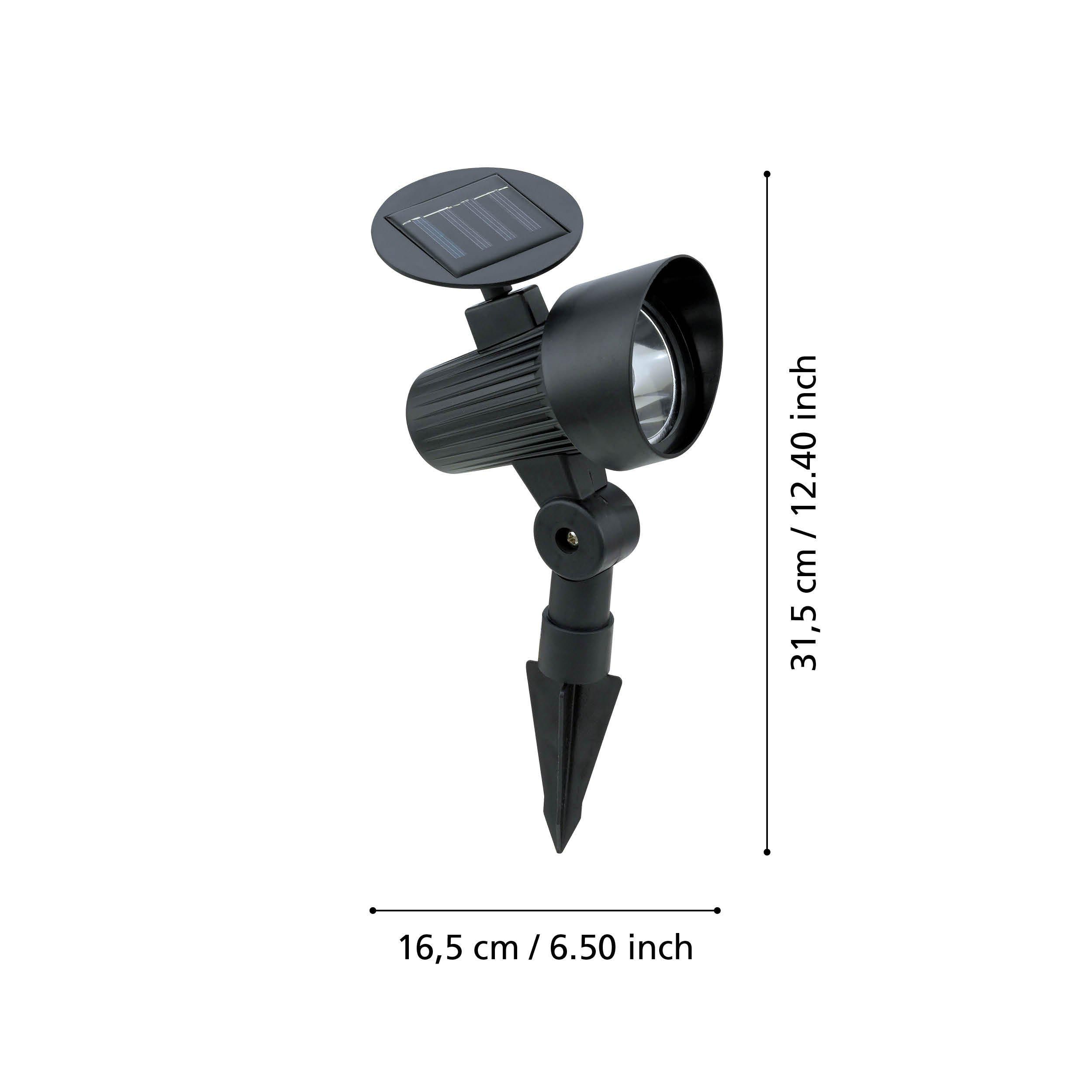 Set de bornes à piquer extérieur LED Z_SOLAR noir