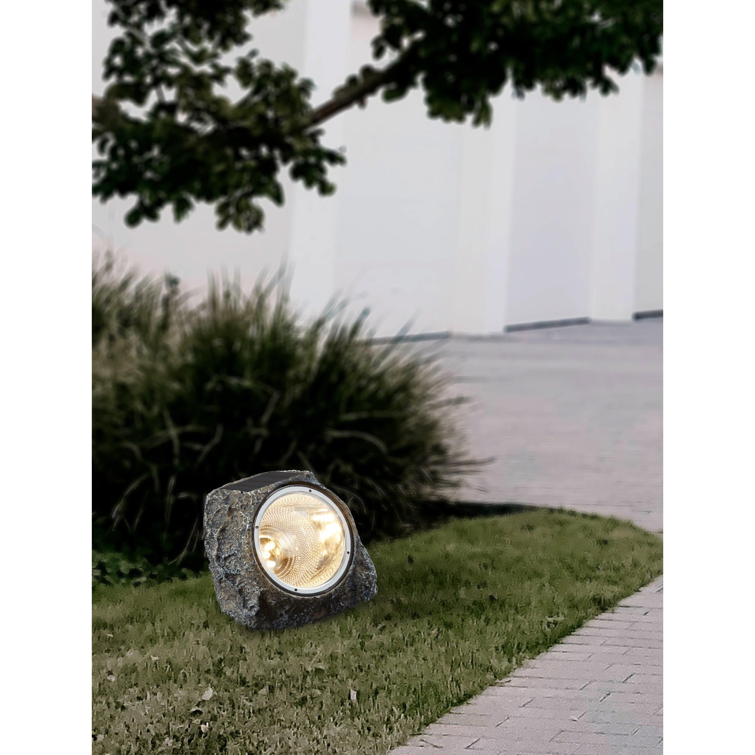 Set de cailloux extérieur LED Z_SOLAR noir