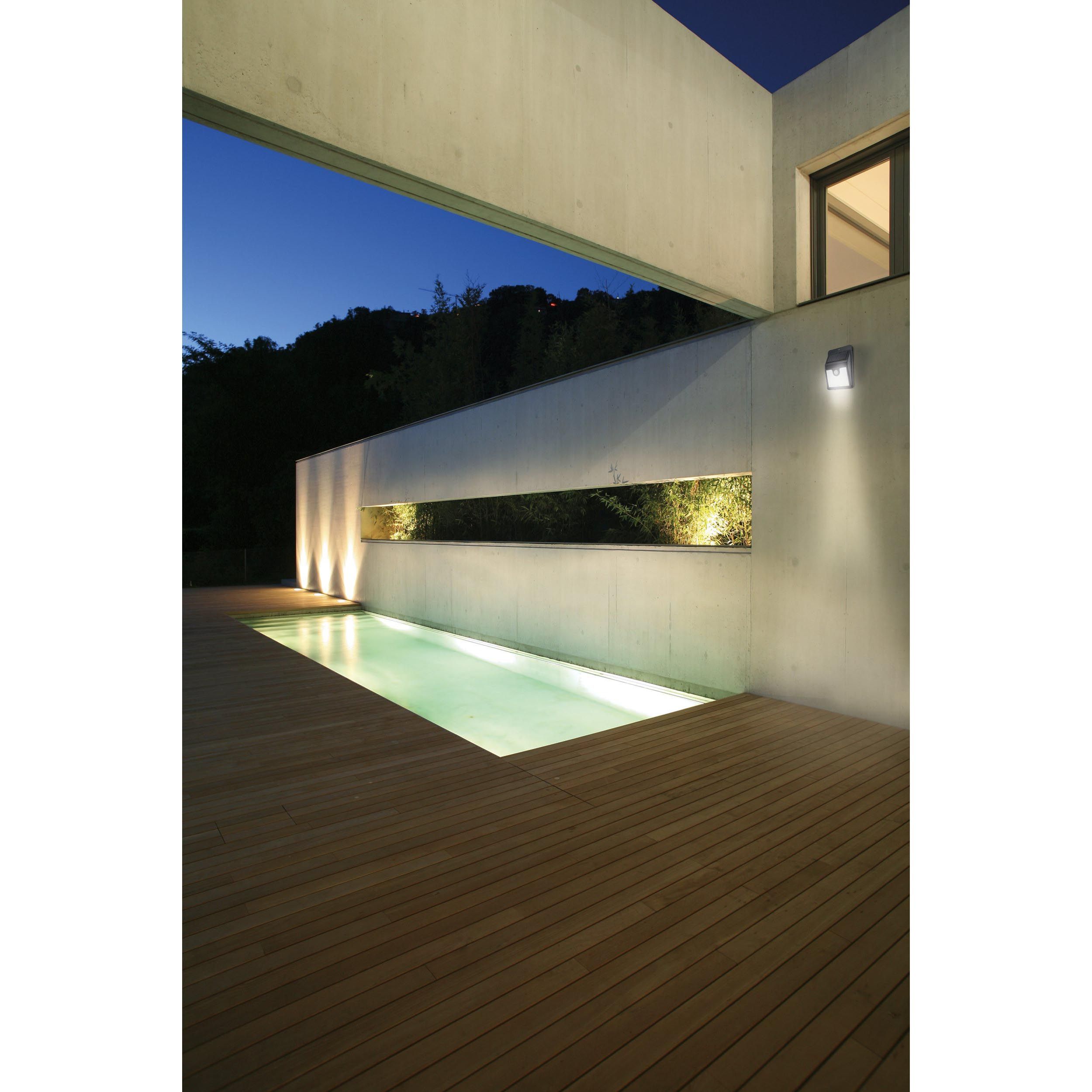 Applique extérieure SOLAIRE LED Z_SOLAR noir H11,5cm