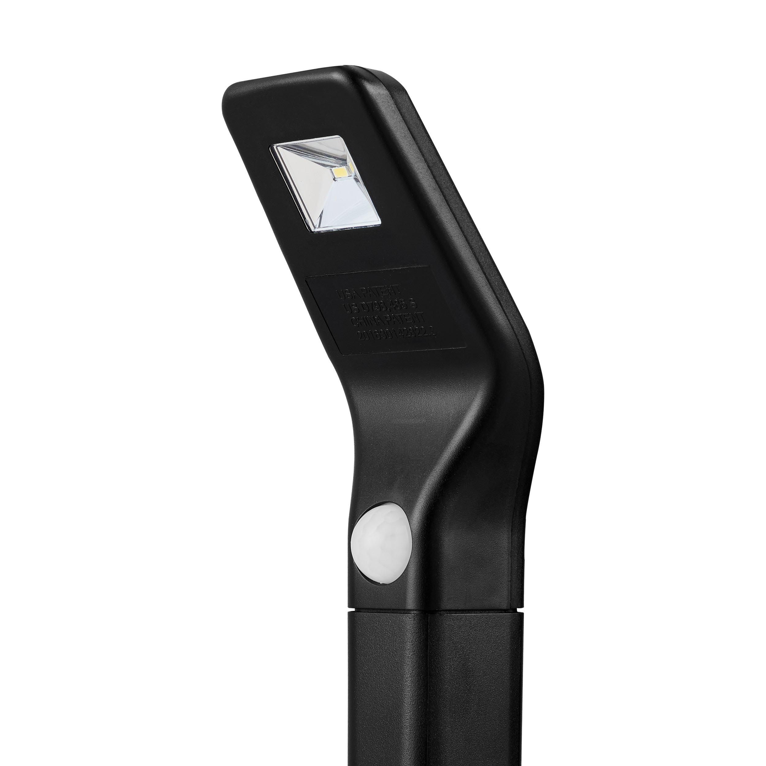 Luminaire à piquer extérieur plastique noir Z_SOLAR LED INT 2X 1X0,5W