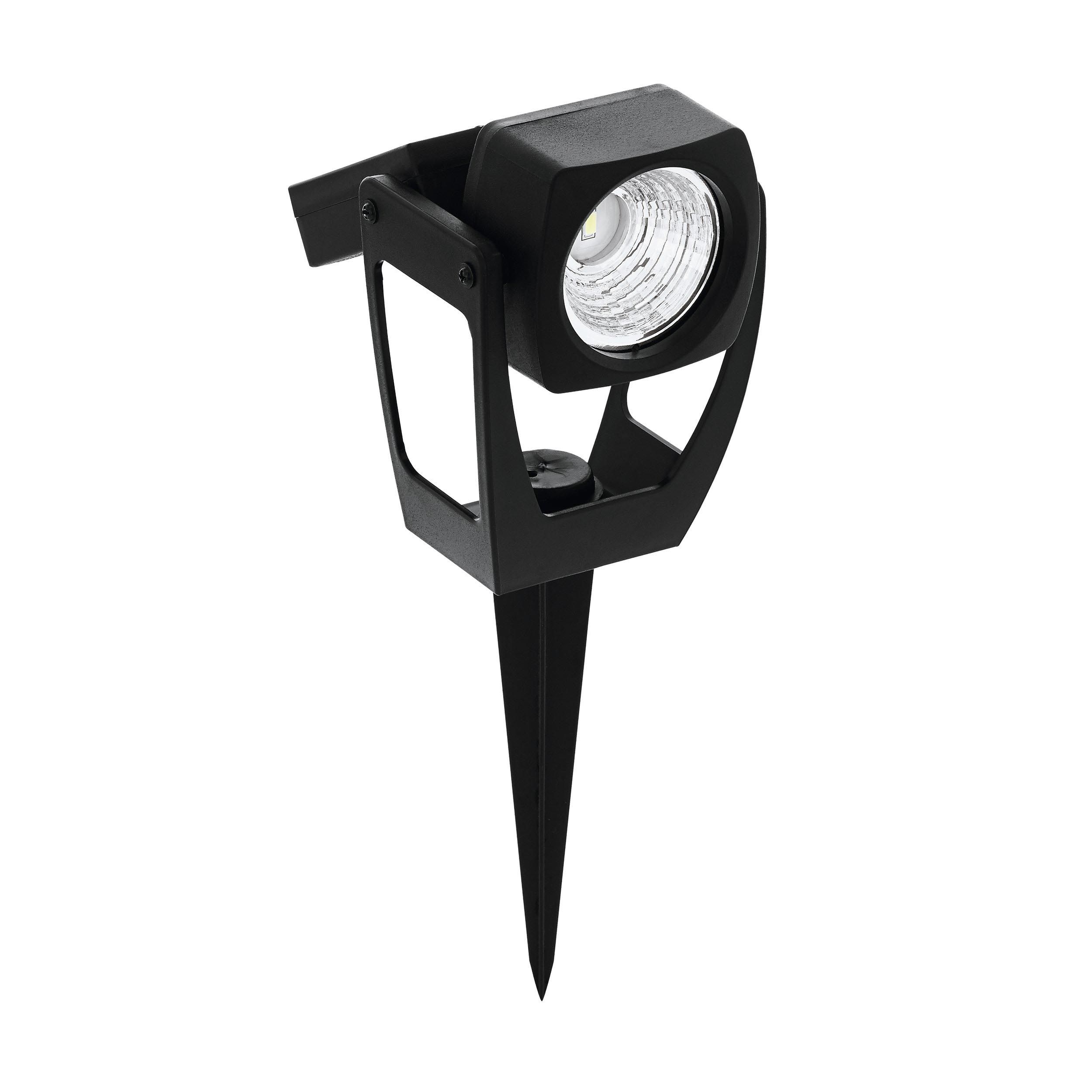 Borne à piquer extérieure SOLAIRE LED Z_SOLAR noir H23cm