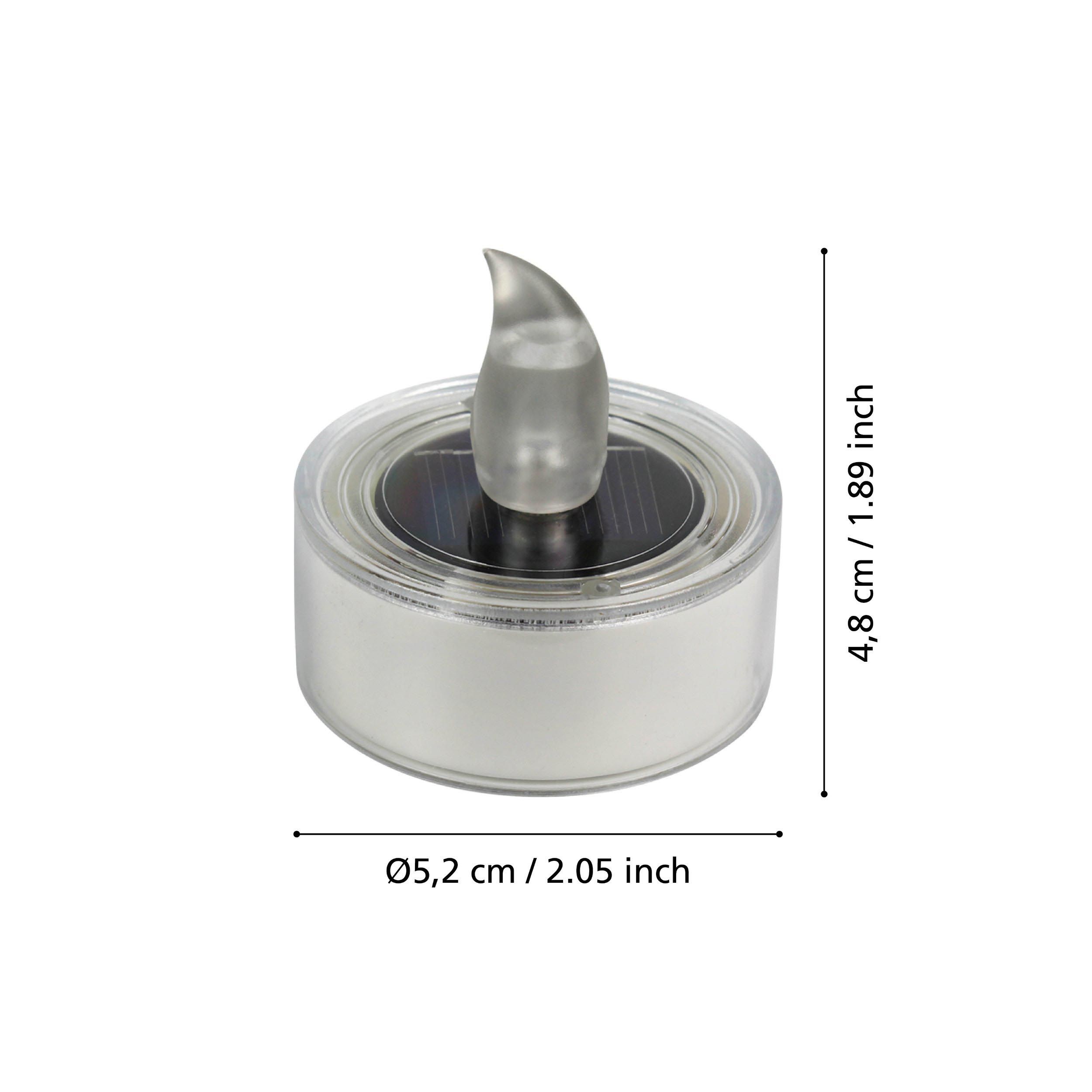 Objet lumineux extérieur plastique blanc Z_SOLAR LED INT 3X0,04W