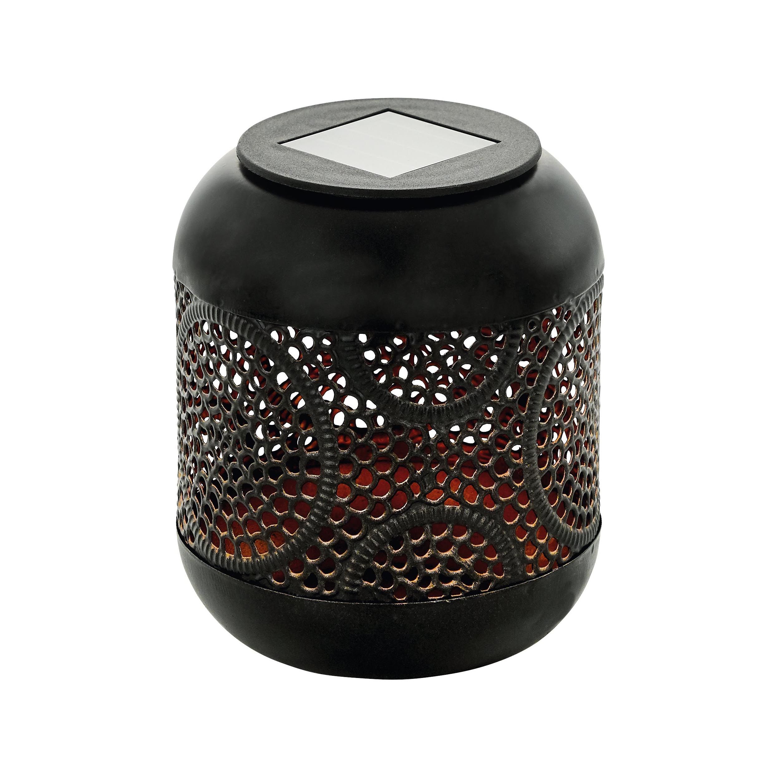 Lampe extérieure SOLAIRE  LED Z_SOLAR marron H13cm