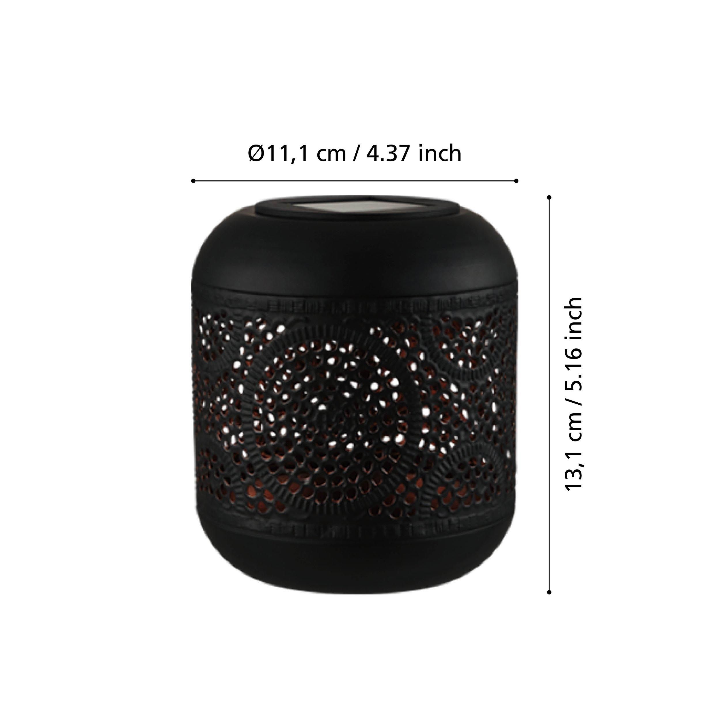 Lampe extérieure SOLAIRE  LED Z_SOLAR marron H13cm