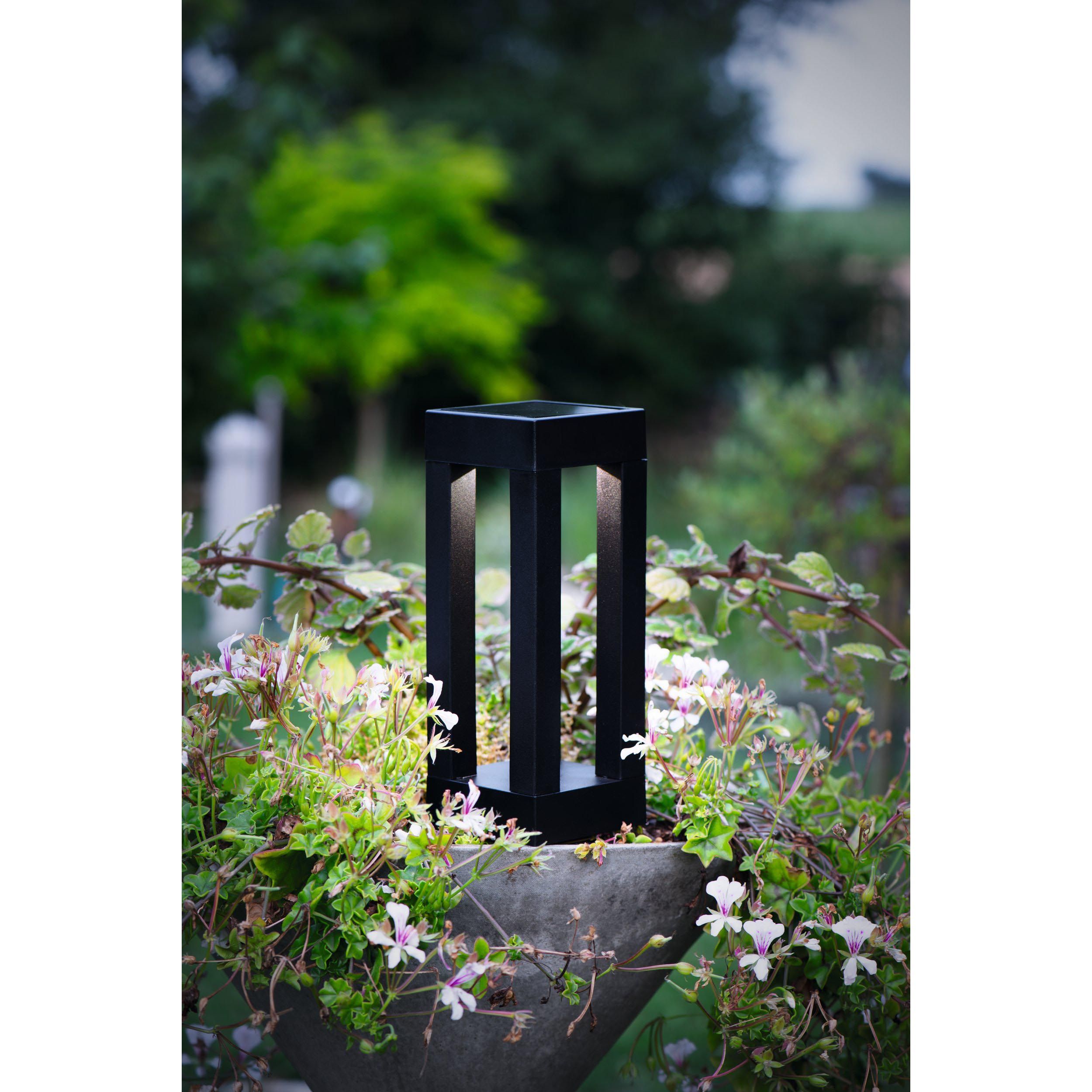 Luminaire à piquer extérieur plastique noir Z_SOLAR LED INT 1X0,5W