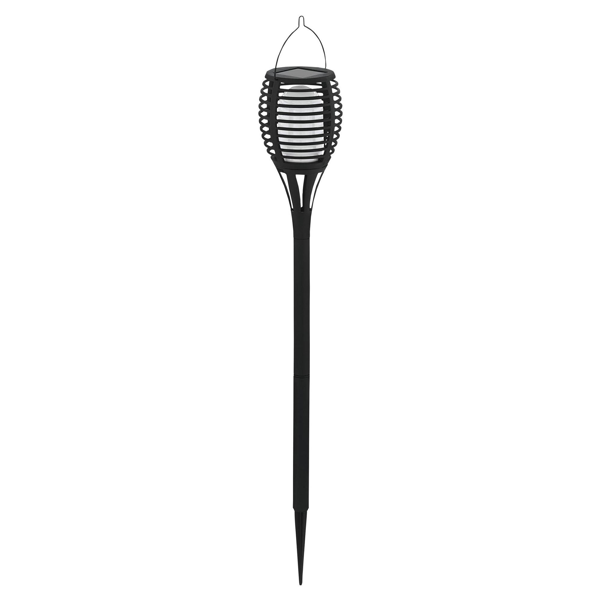 Borne à piquer extérieure SOLAIRE LED Z_SOLAR noir H55cm