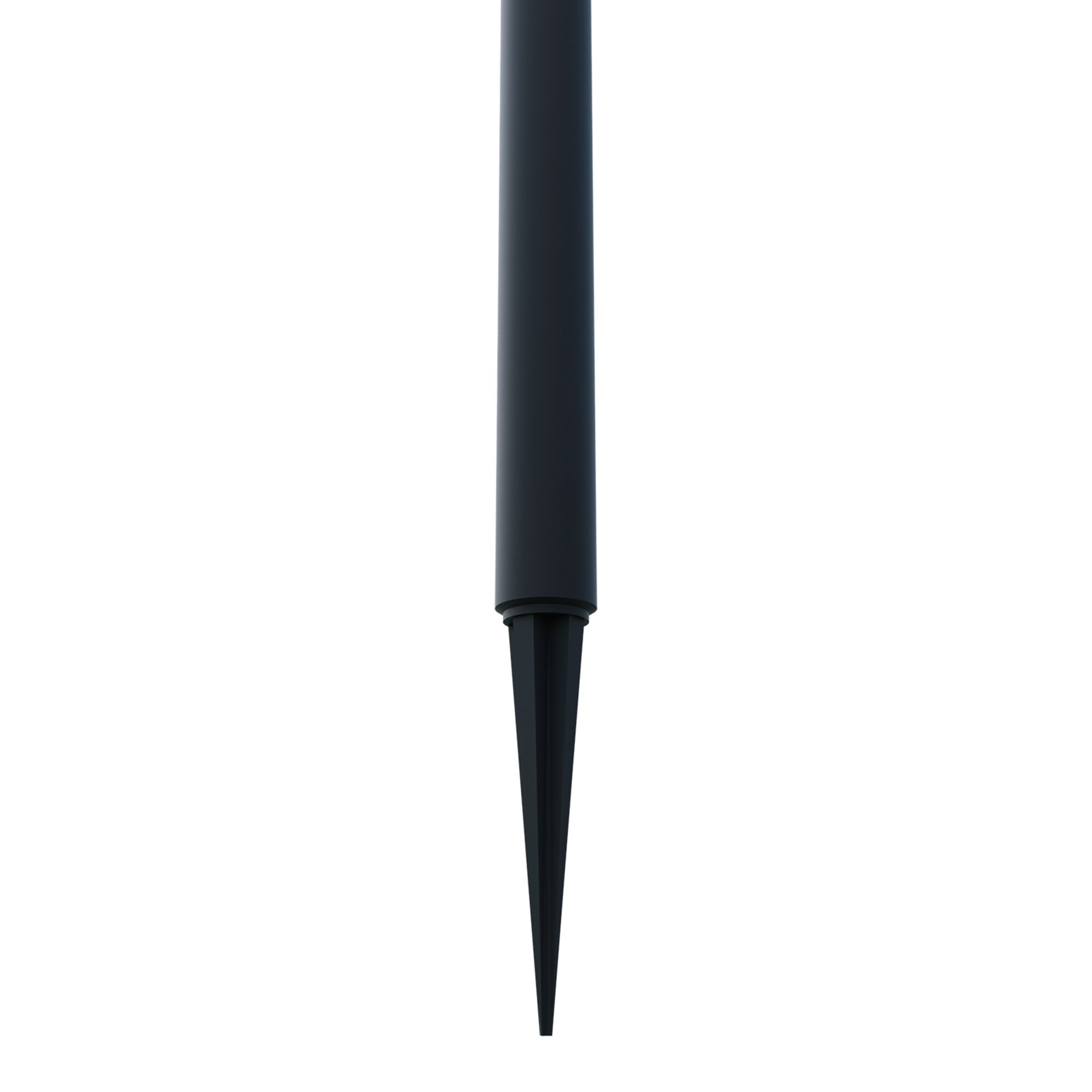Borne à piquer extérieure SOLAIRE LED Z_SOLAR noir H55cm