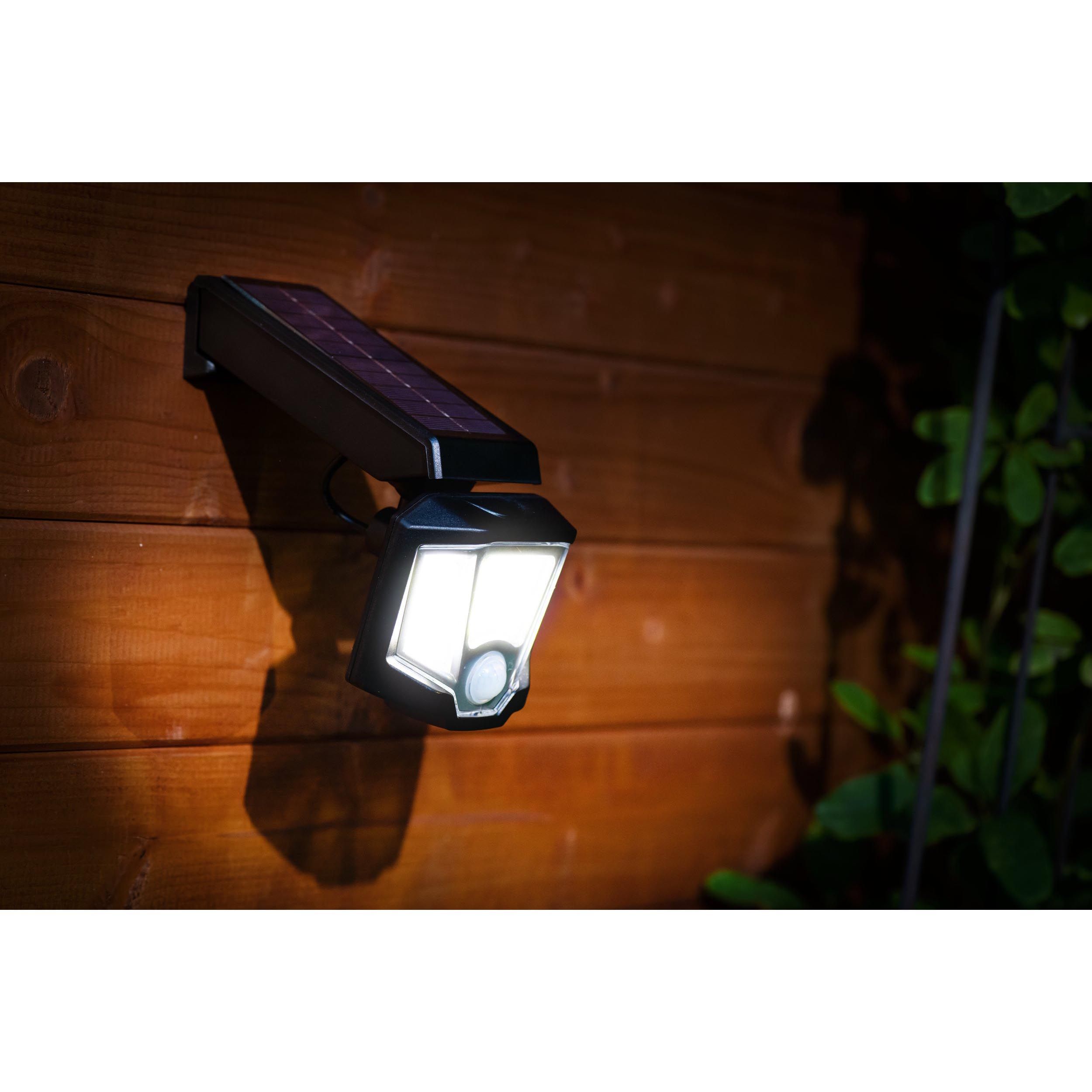 Applique extérieure plastique noir Z_SOLAR LED INT 1X10W