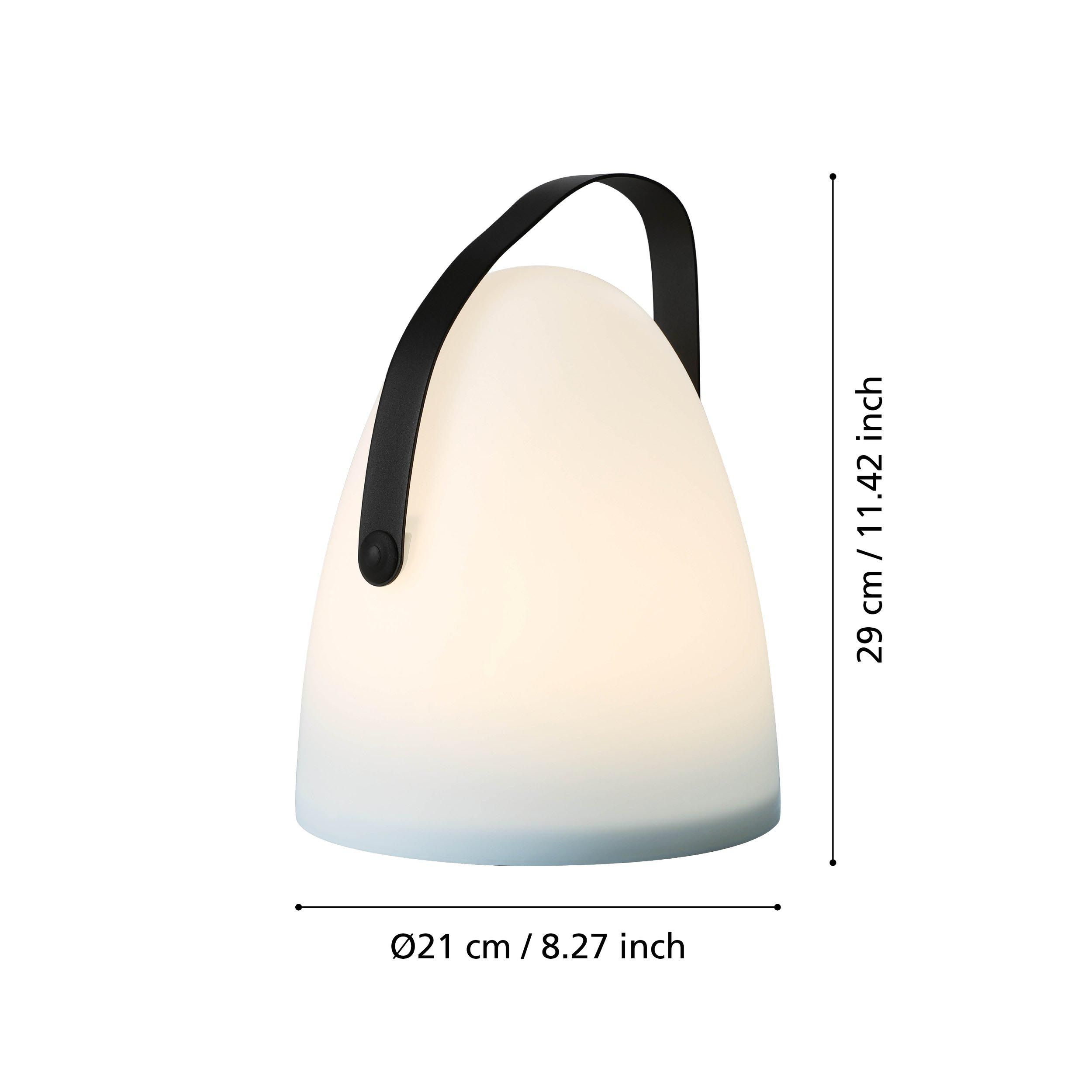Lampe extérieure LED COLLIRADOS blanc H30cm