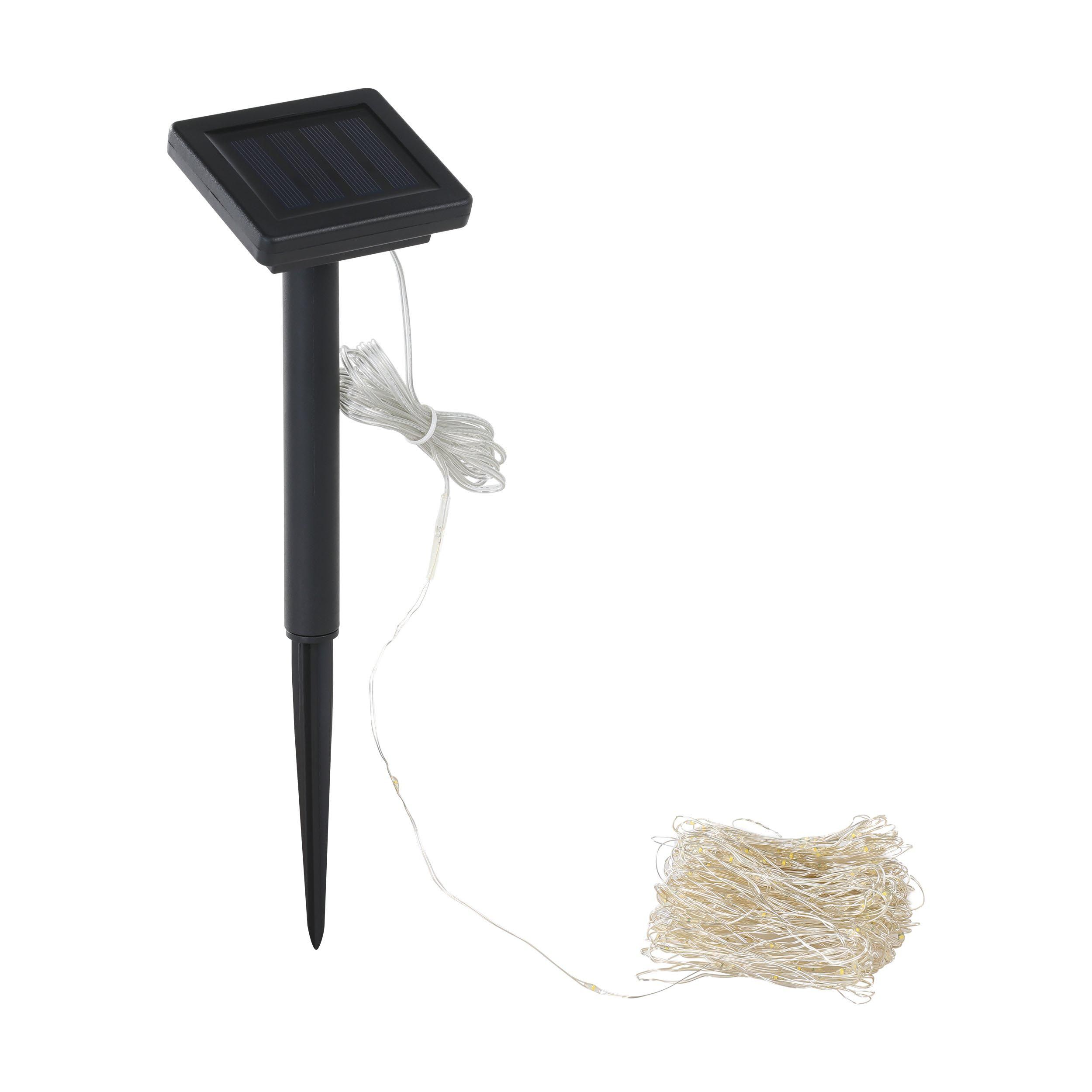 Borne à piquer extérieure LED Z_SOLAR noir H50cm