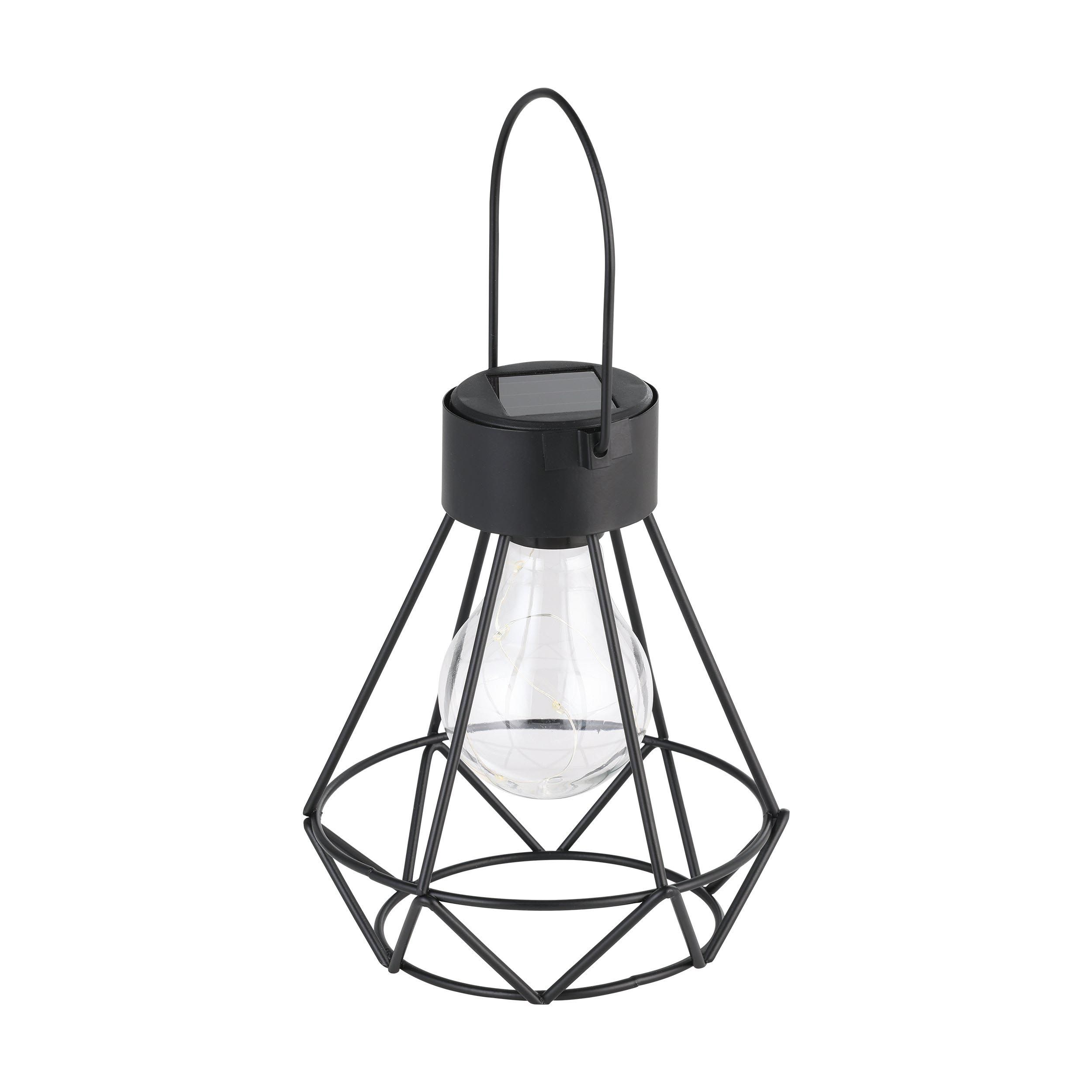 Lampe extérieure  LED Z_SOLAR noir H16cm
