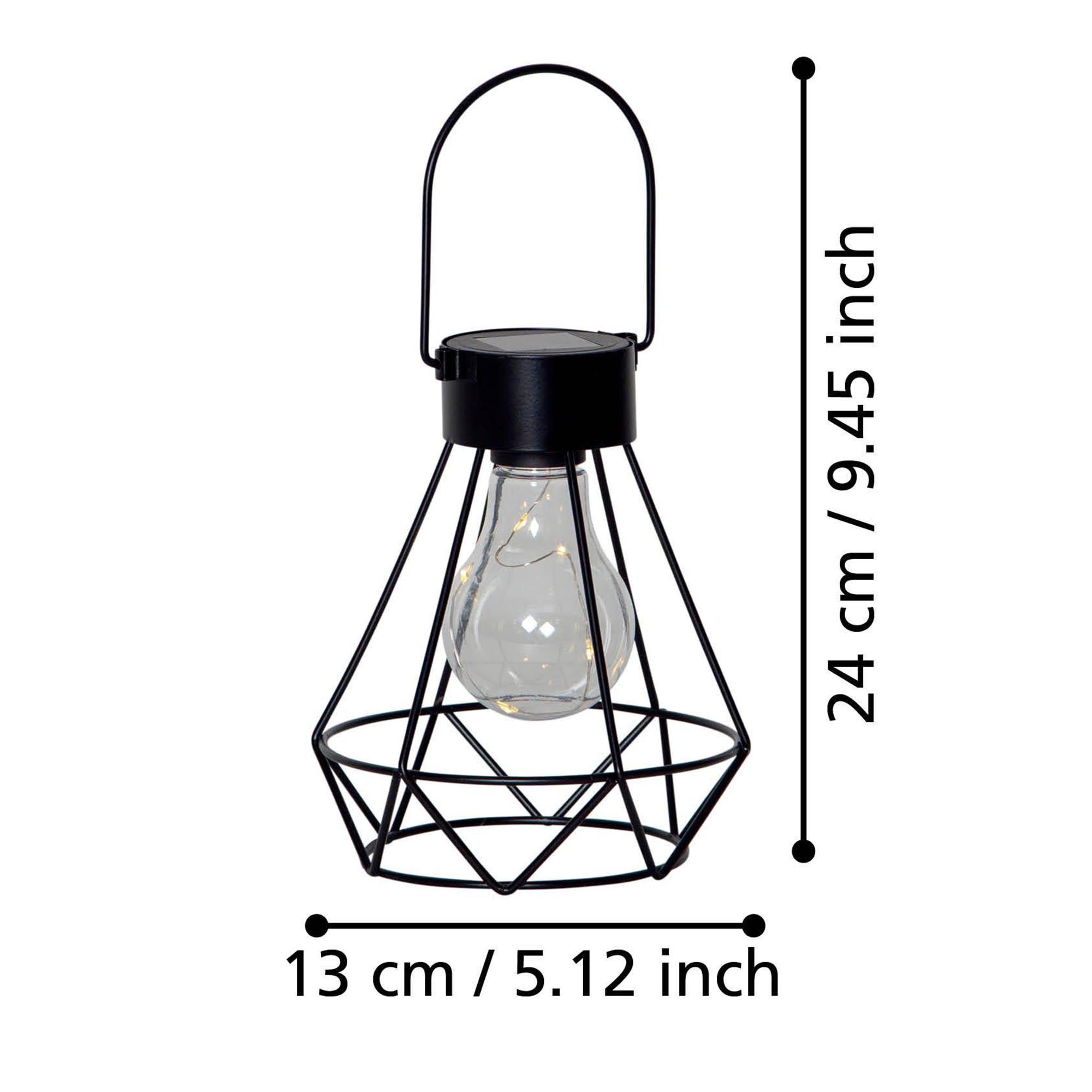 Lampe extérieure  LED Z_SOLAR noir H16cm