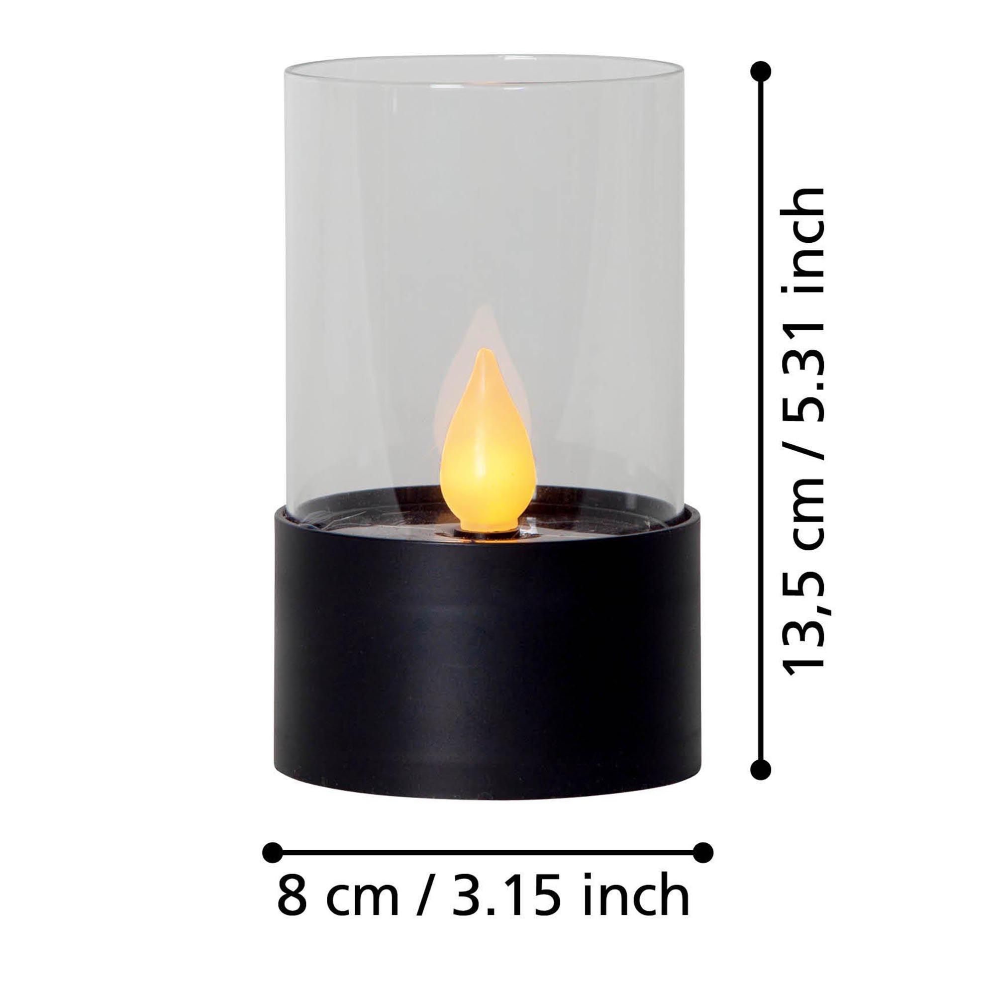Objet lumineux extérieur plastique noir Z_SOLAR LED INT 1X0,03W