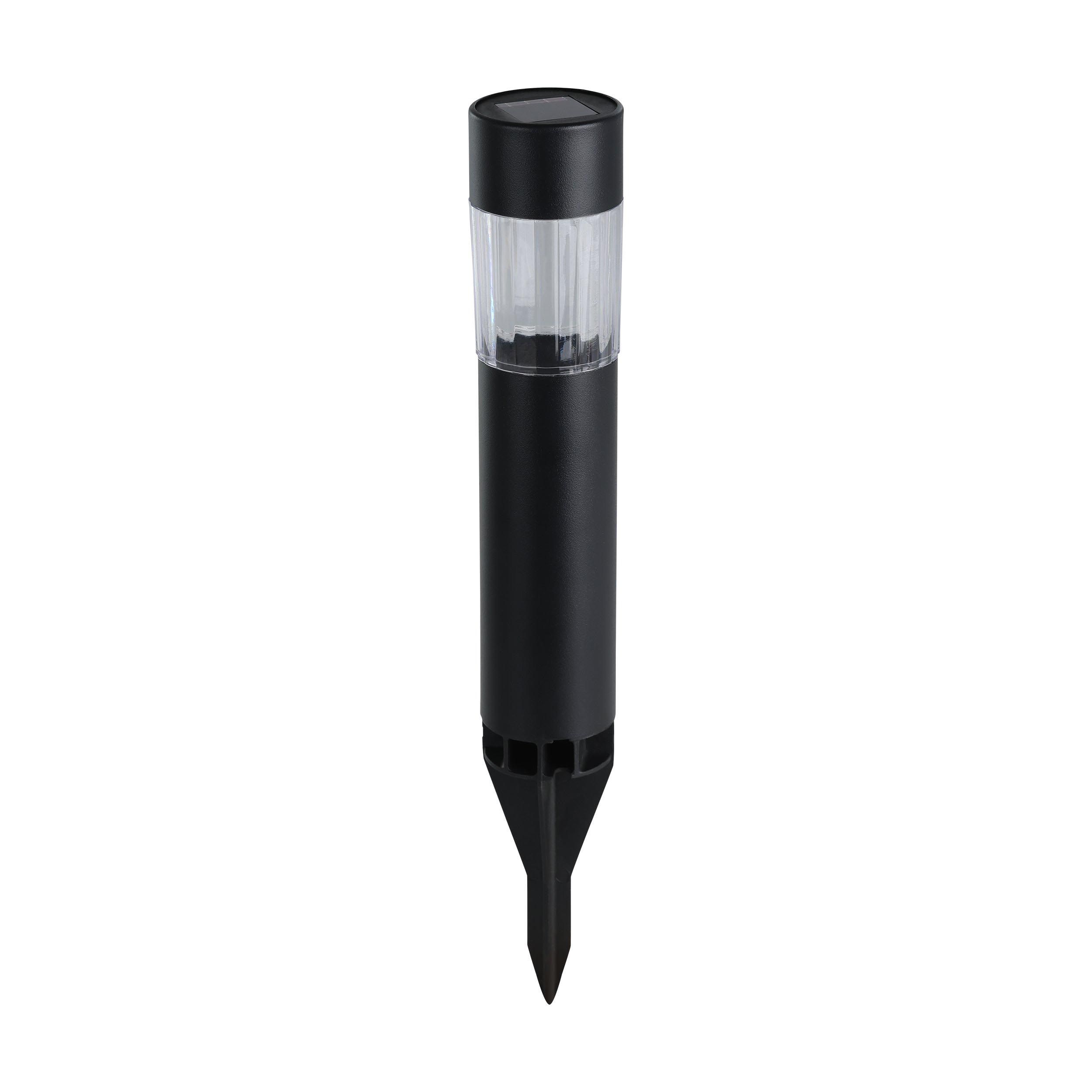 Borne à piquer extérieure LED Z_SOLAR noir H31cm