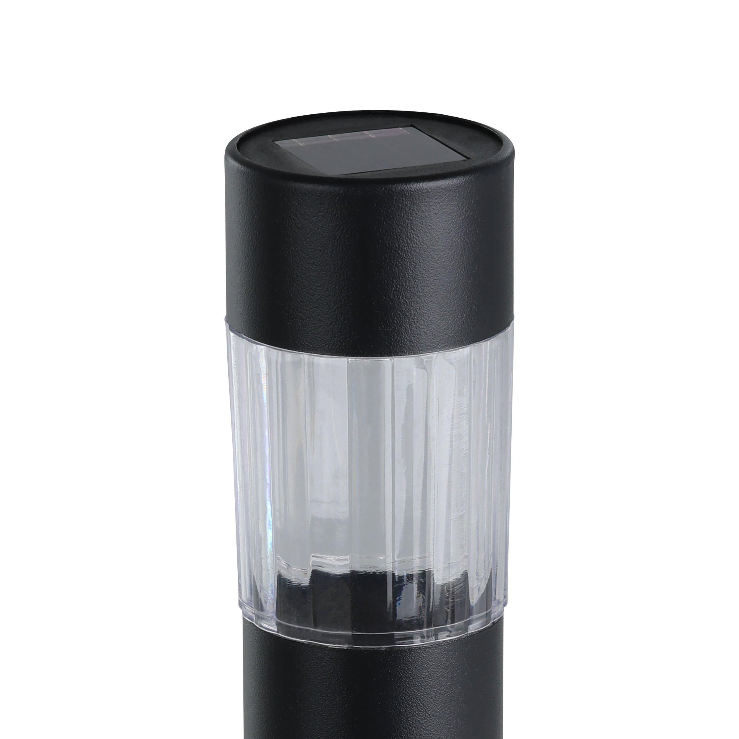 Borne à piquer extérieure LED Z_SOLAR noir H31cm