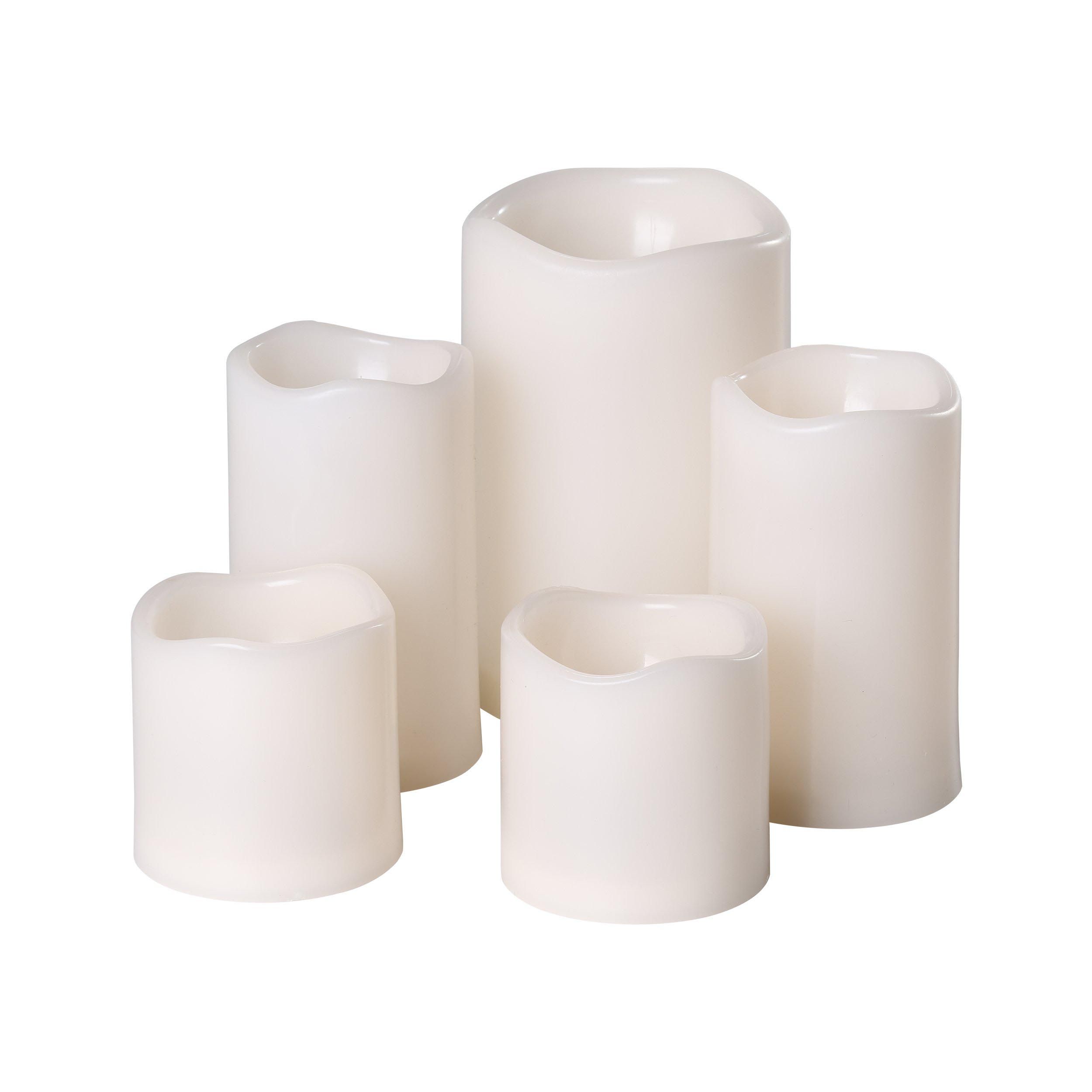 Set bougies extérieur LED Z_SOLAR blanc