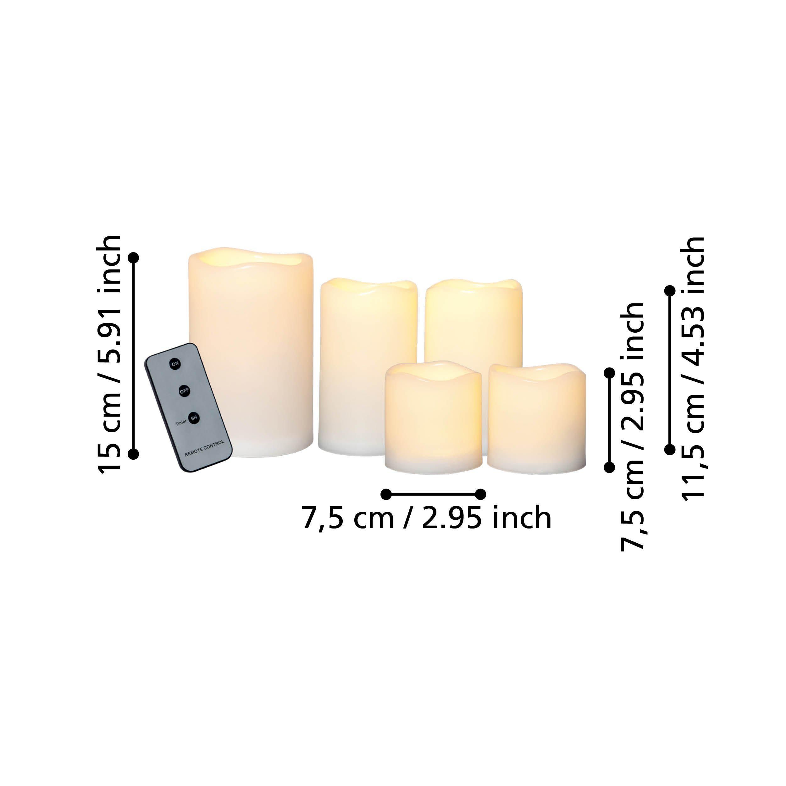 Objet lumineux extérieur plastique blanc Z_SOLAR LED INT 5X0,025W