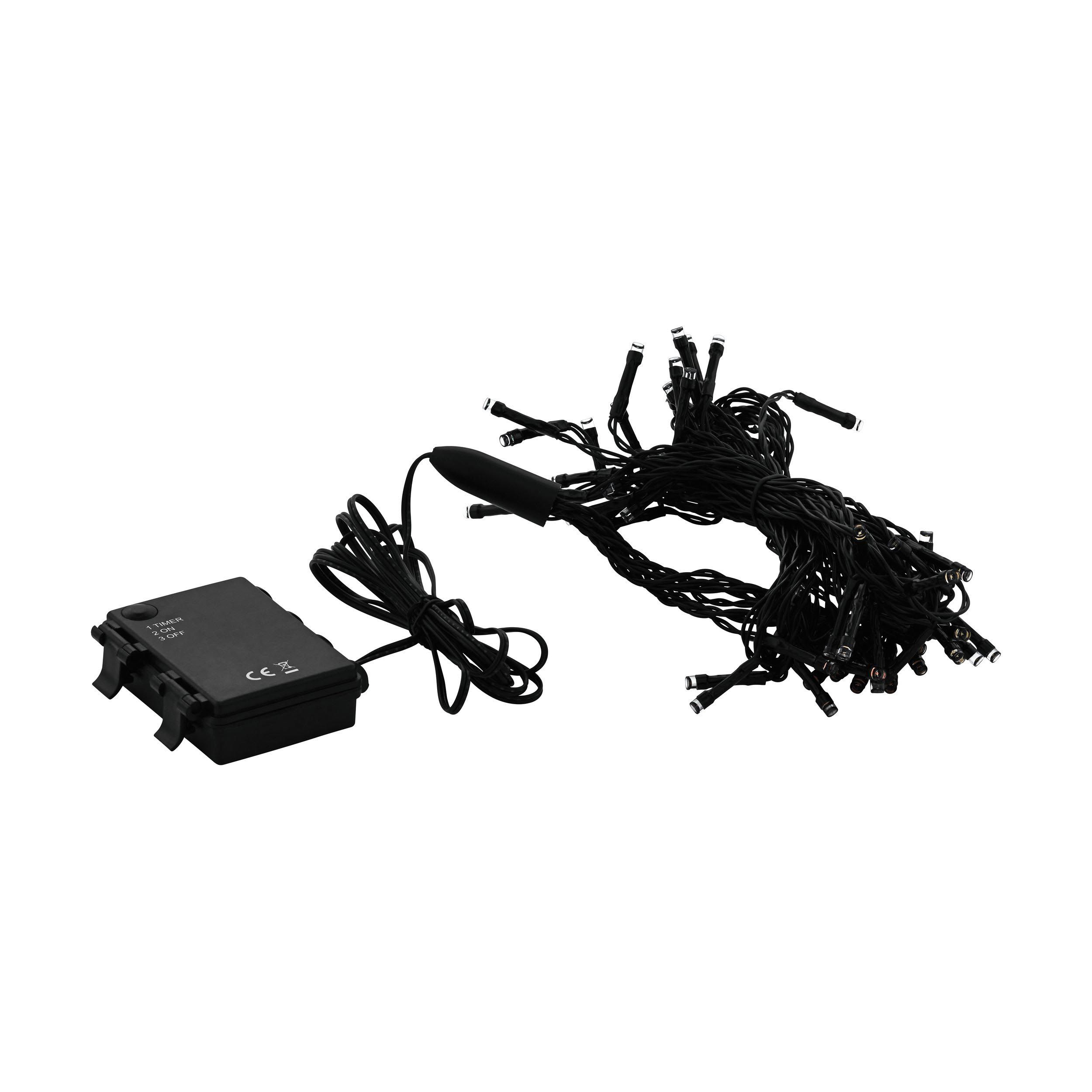 Guirlande lumineuse extérieure plastique noir Z_SOLAR LED INT 64X0,06W