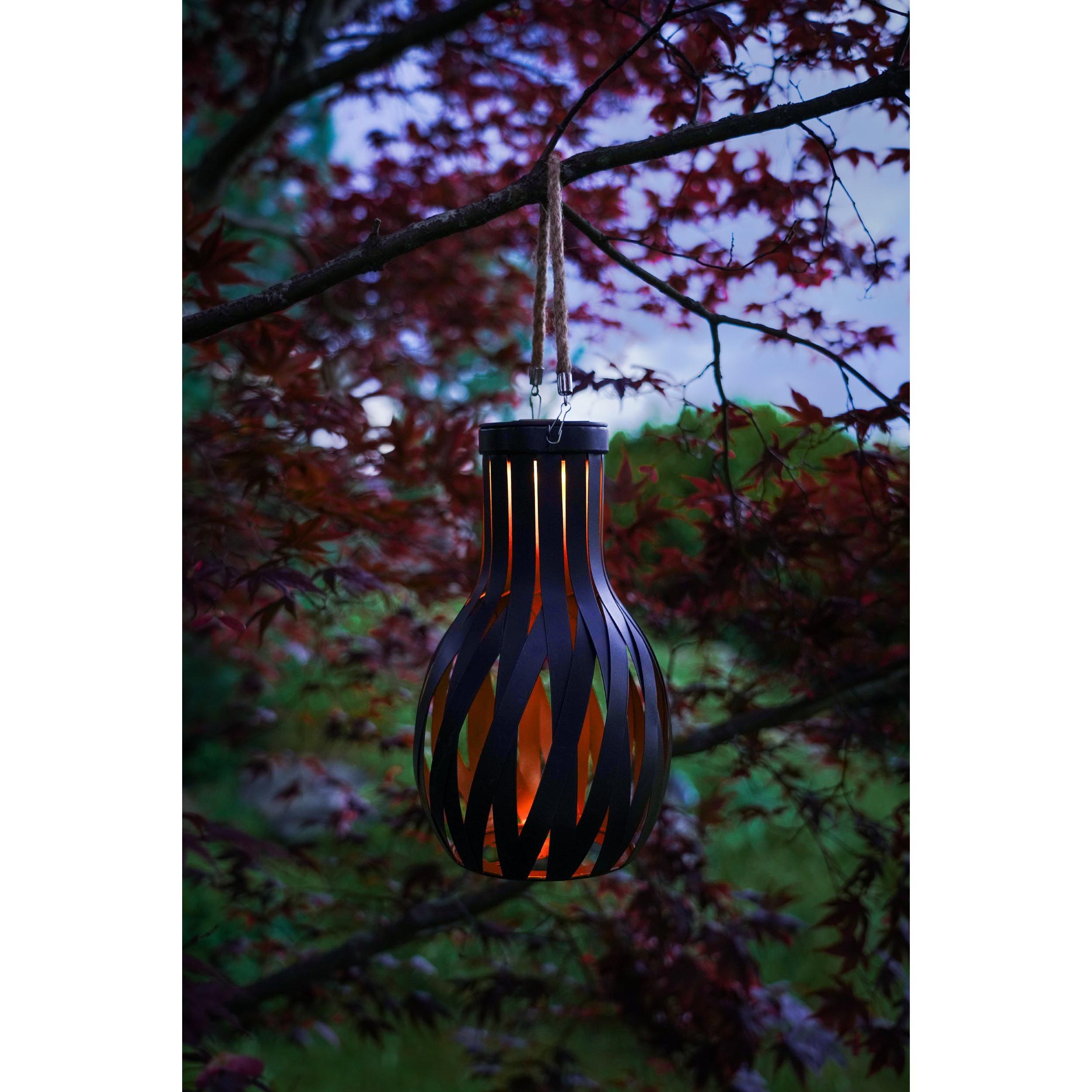 Lampe extérieure LED Z_SOLAR noir H27cm