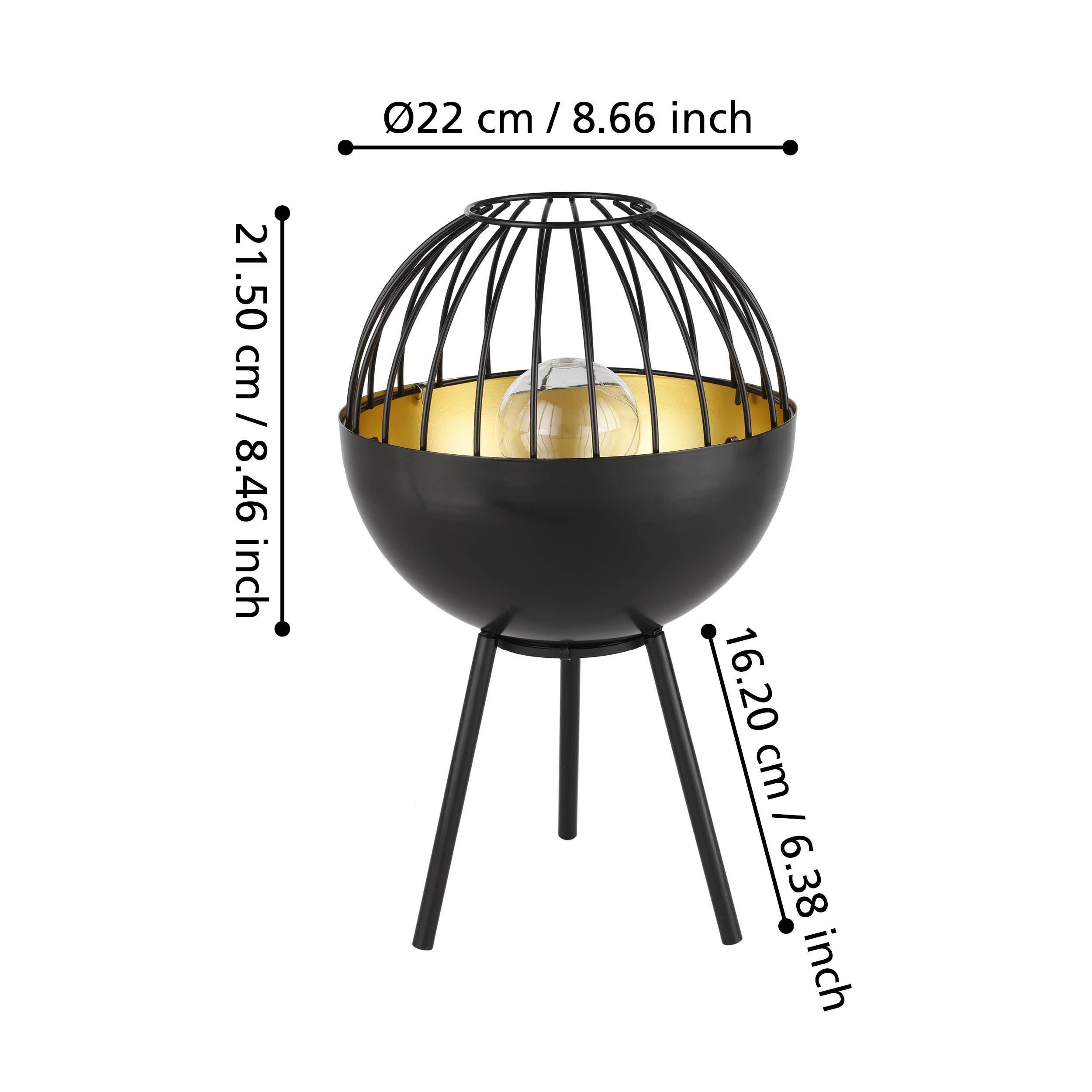 Lampe de table extérieure métal noir Z_SOLAR LED INT 10X0,06W