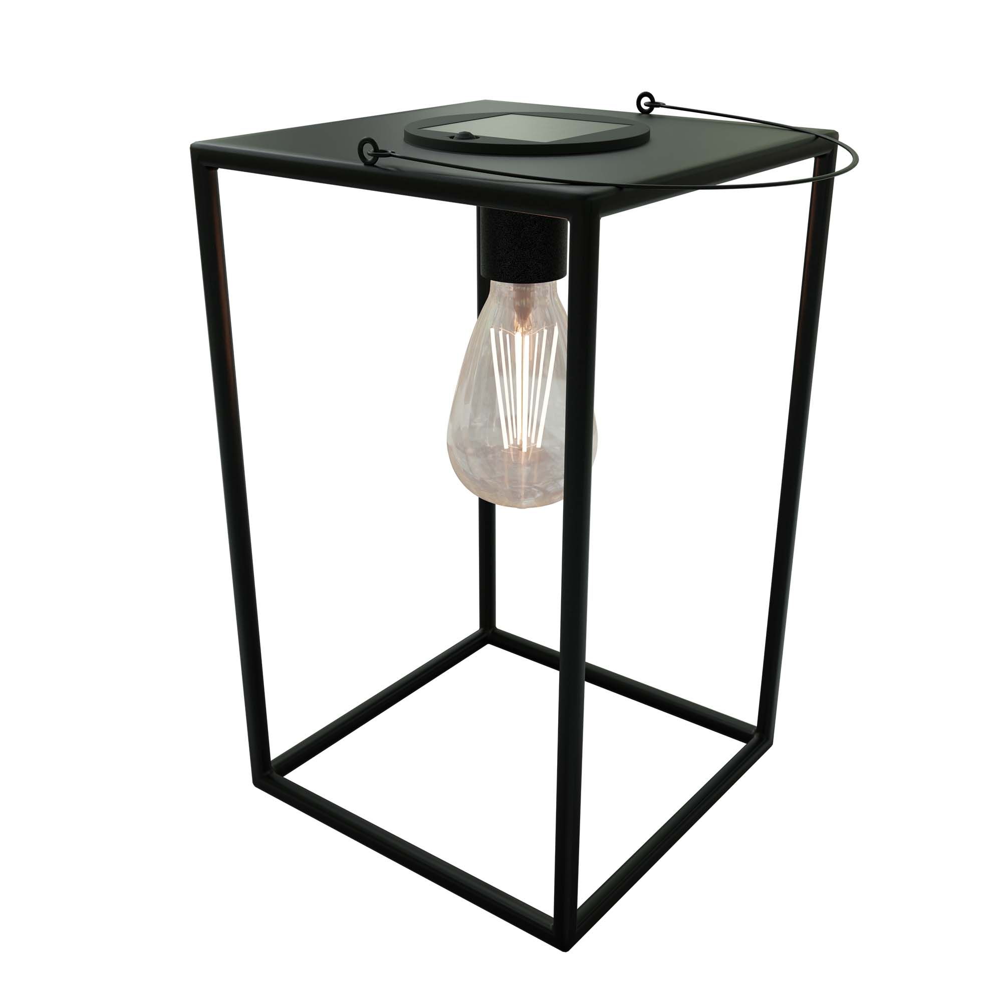 Lampe extérieure LED Z_SOLAR noir H26cm