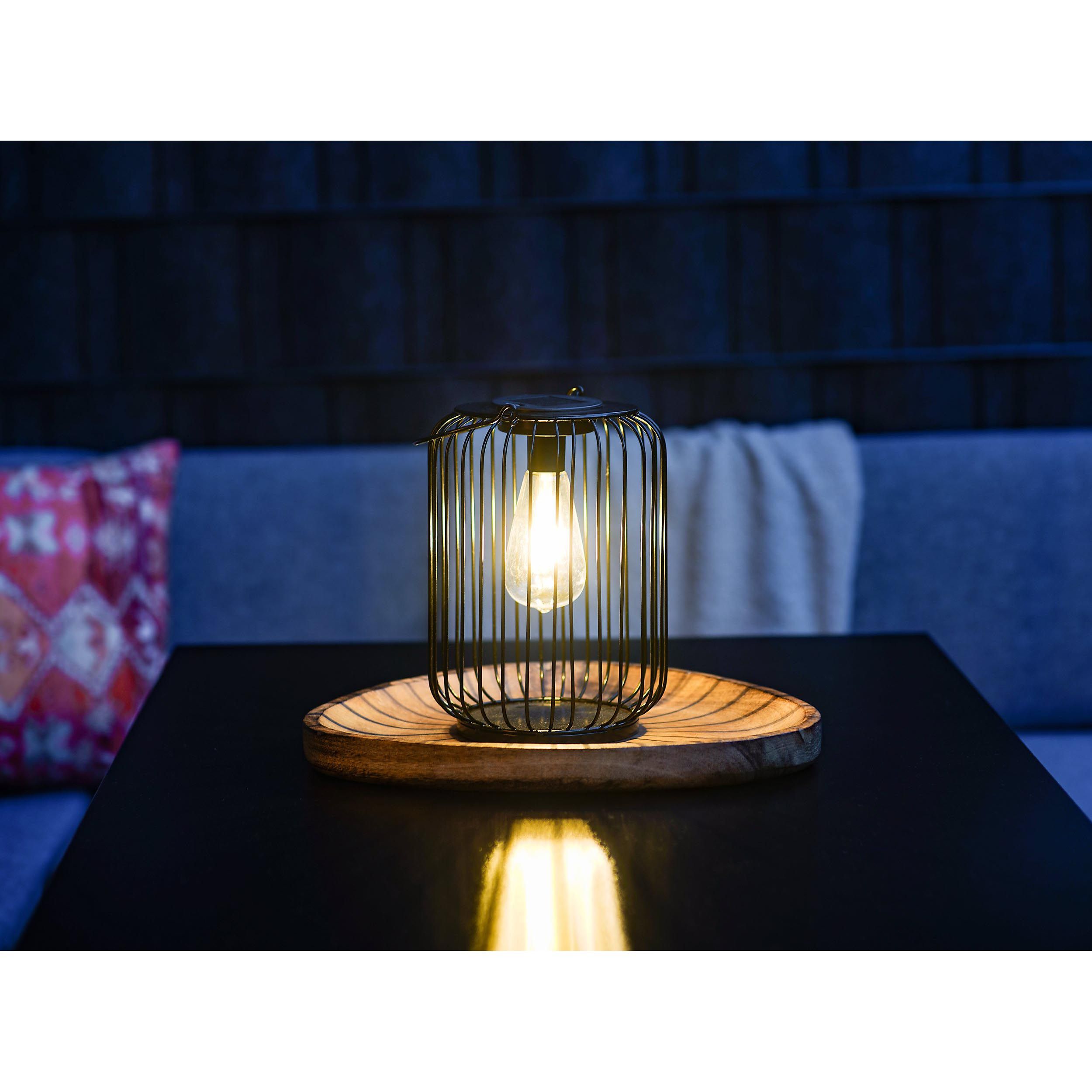 Lampe extérieur  LED Z_SOLAR noir H25cm