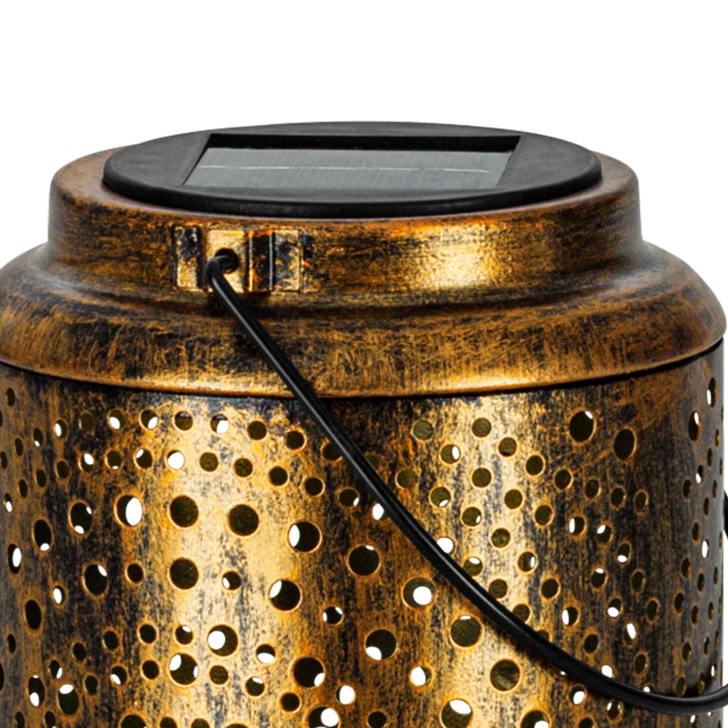 Objet lumineux extérieur métal bronze Z_SOLAR H29,5 cm LED INT 1X0,03W