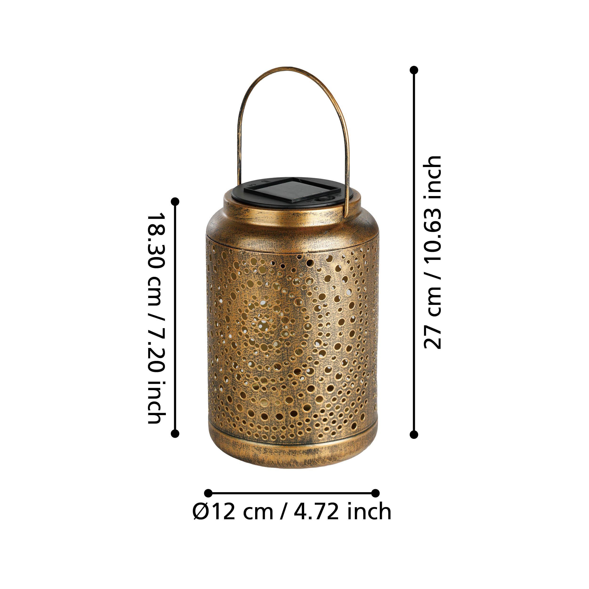 Objet lumineux extérieur métal bronze Z_SOLAR H29,5 cm LED INT 1X0,03W