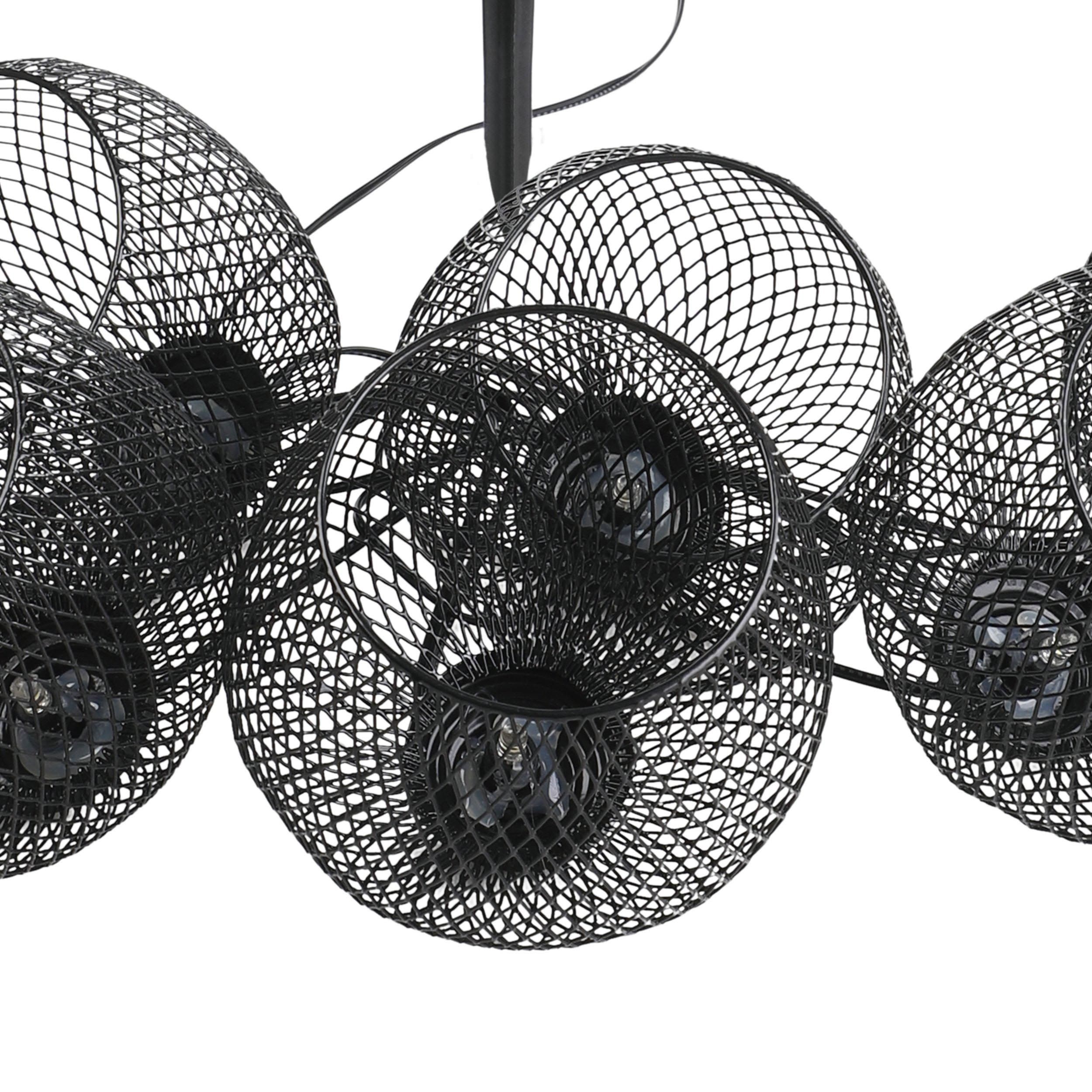 Guirlande lumineuse extérieure métal noir Z_SOLAR LED INT 8X0,06W