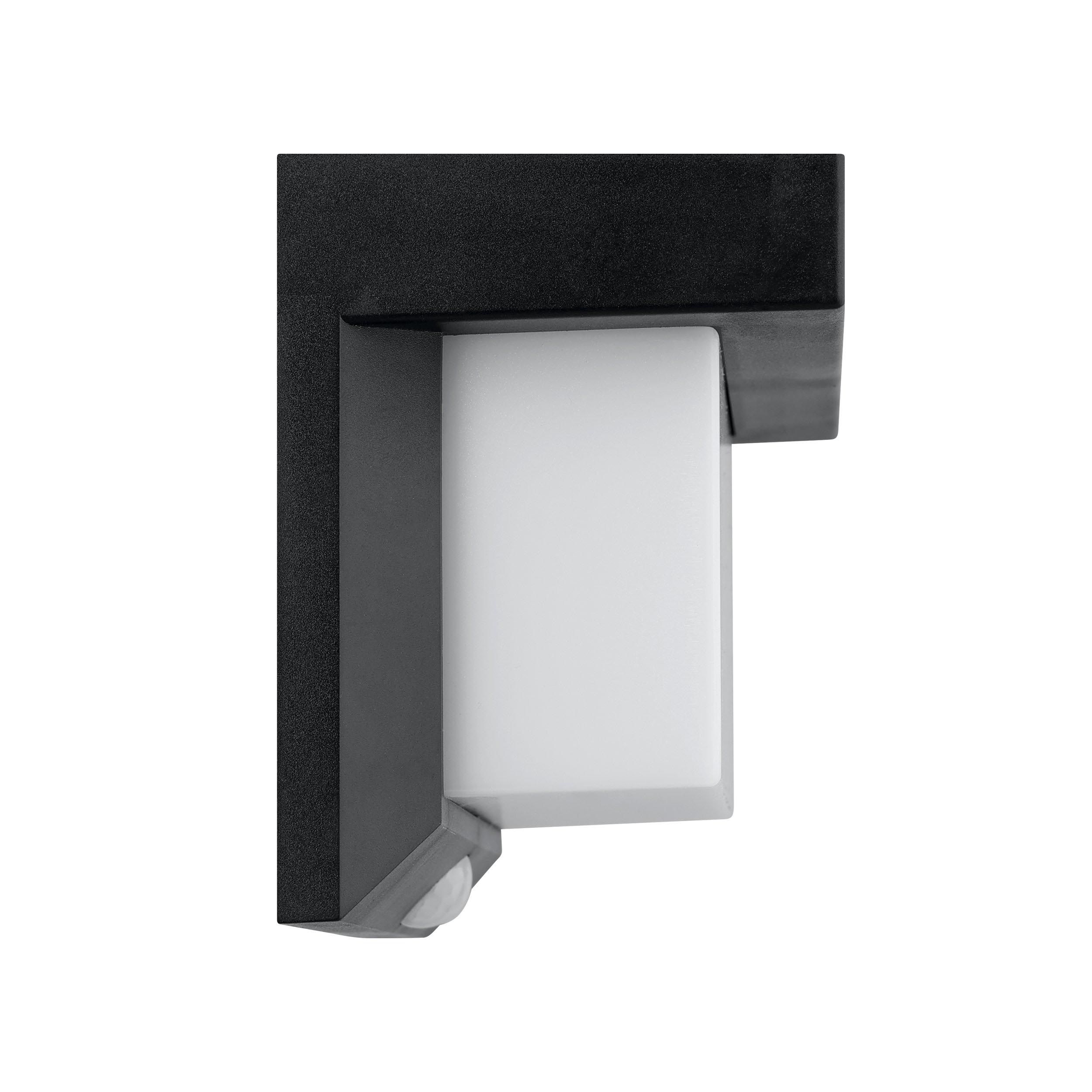 Applique extérieure LED UTRERA noir H12cm
