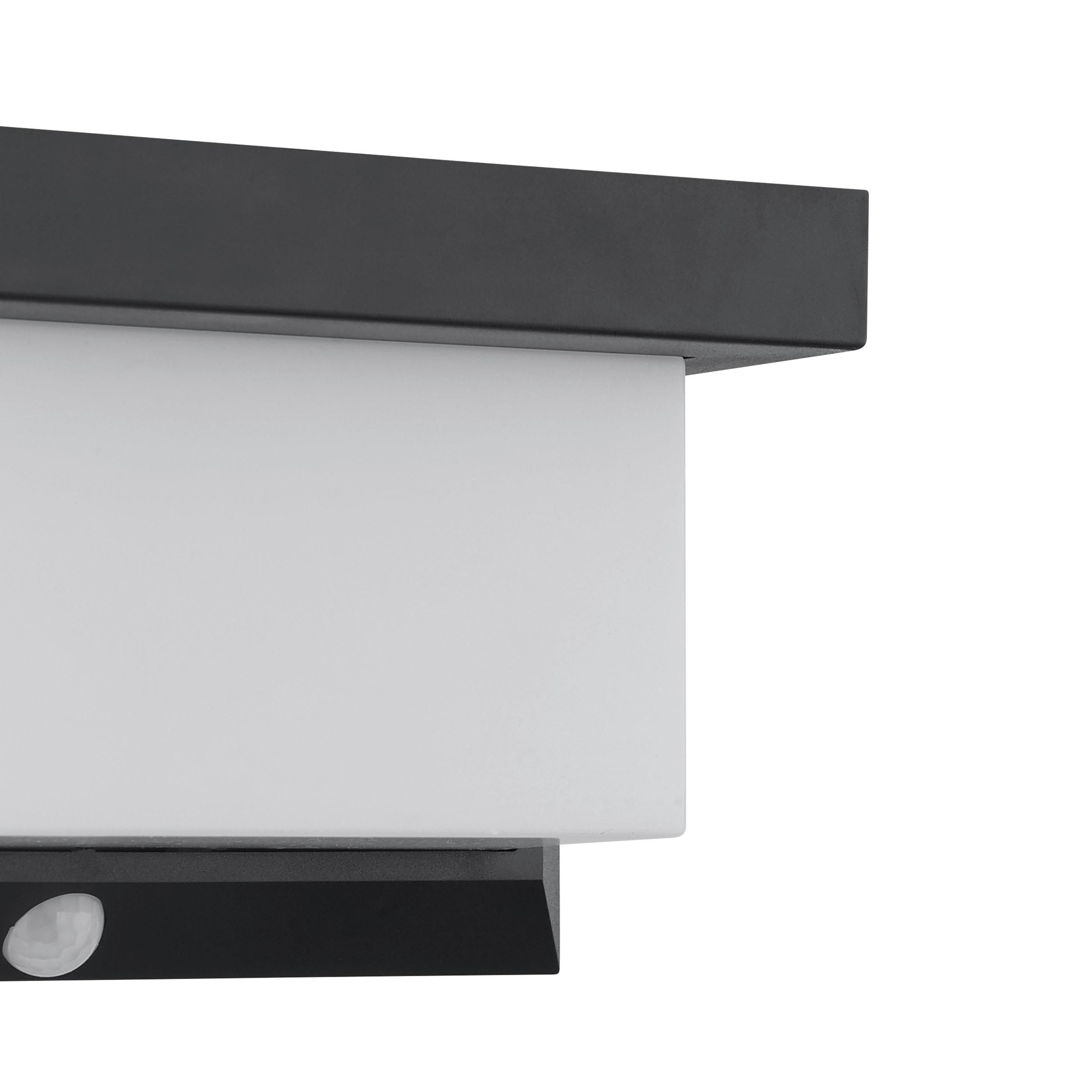 Applique extérieure LED UTRERA noir H12cm