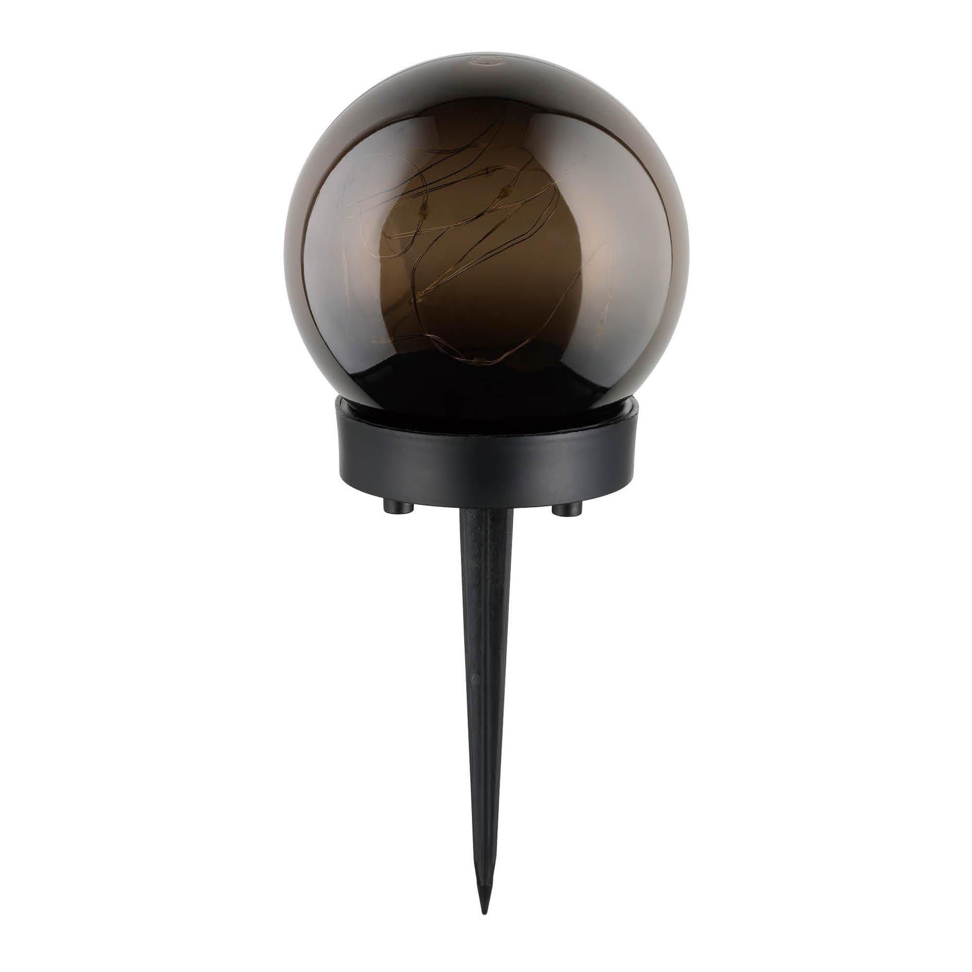 Objet lumineux extérieur plastique noir Z_SOLAR LED INT 10X0,06W