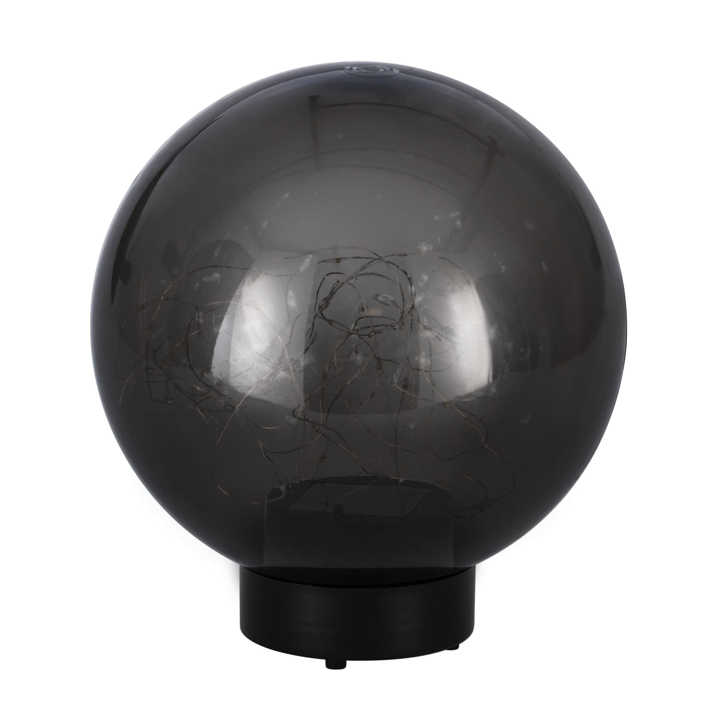 Set de 4 bornes extérieur à piquer LED Z_SOLAR noir H32cm