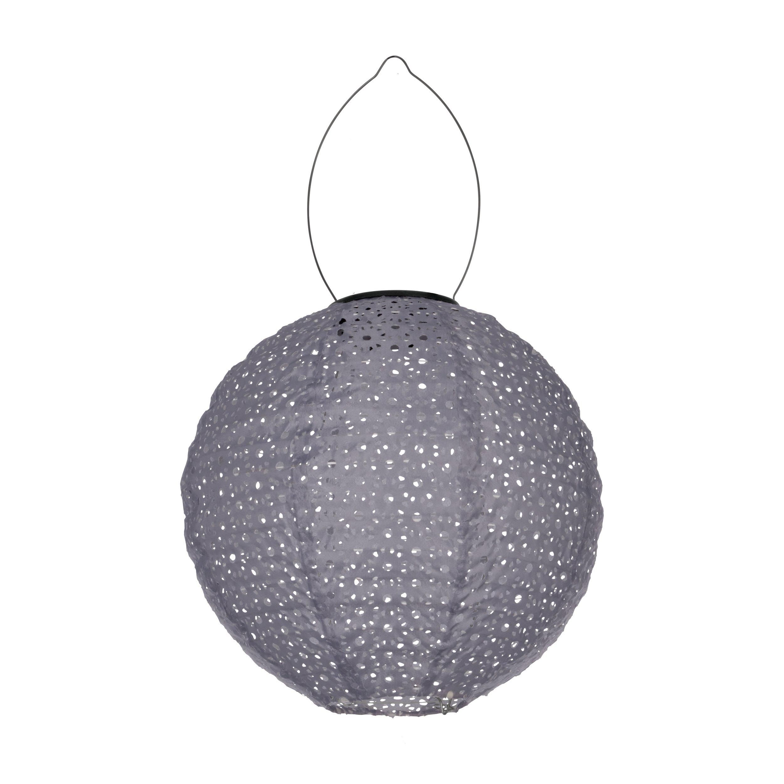 Suspension extérieur LED Z_SOLAR bleu Ø25cm