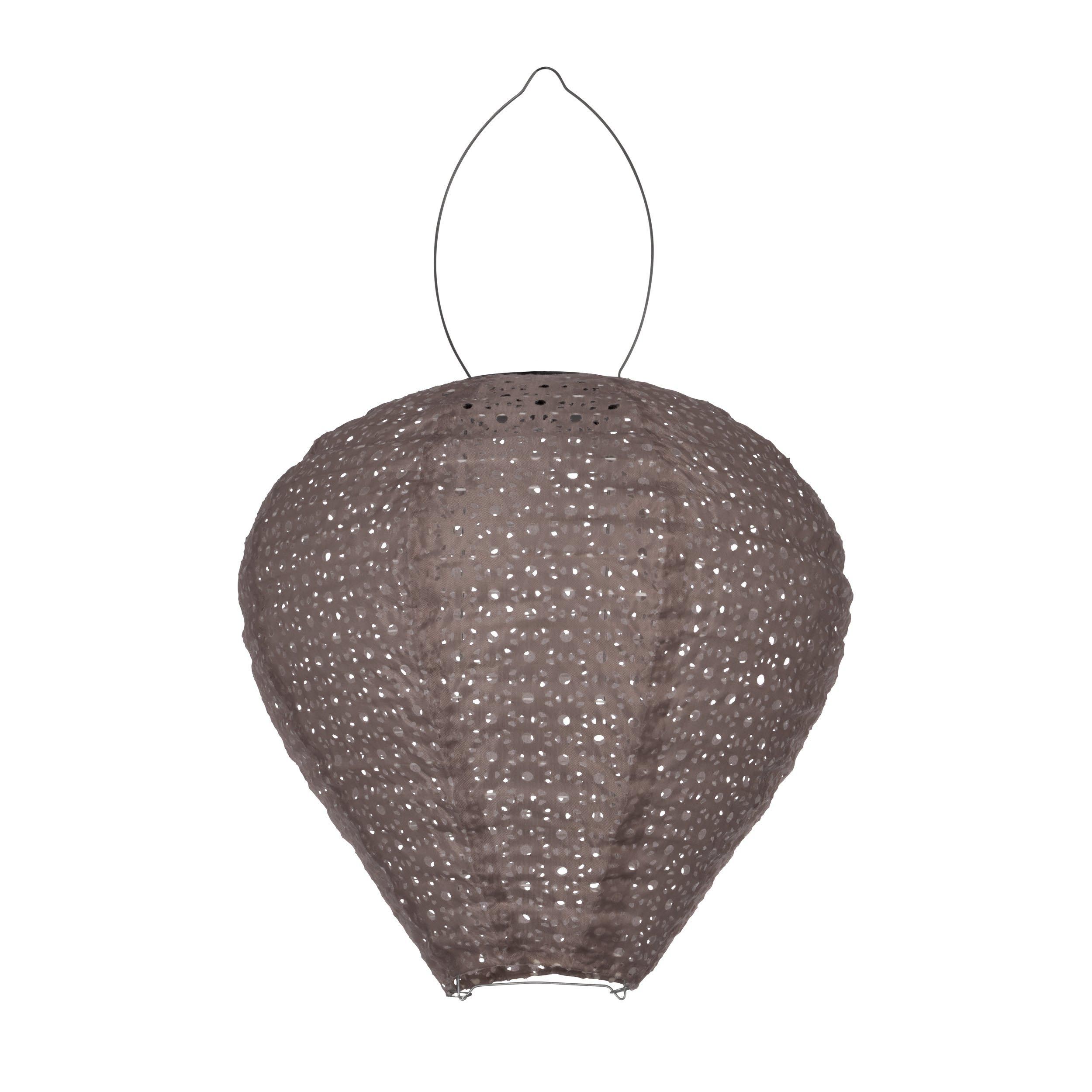 Suspension extérieur LED Z_SOLAR beige Ø30cm