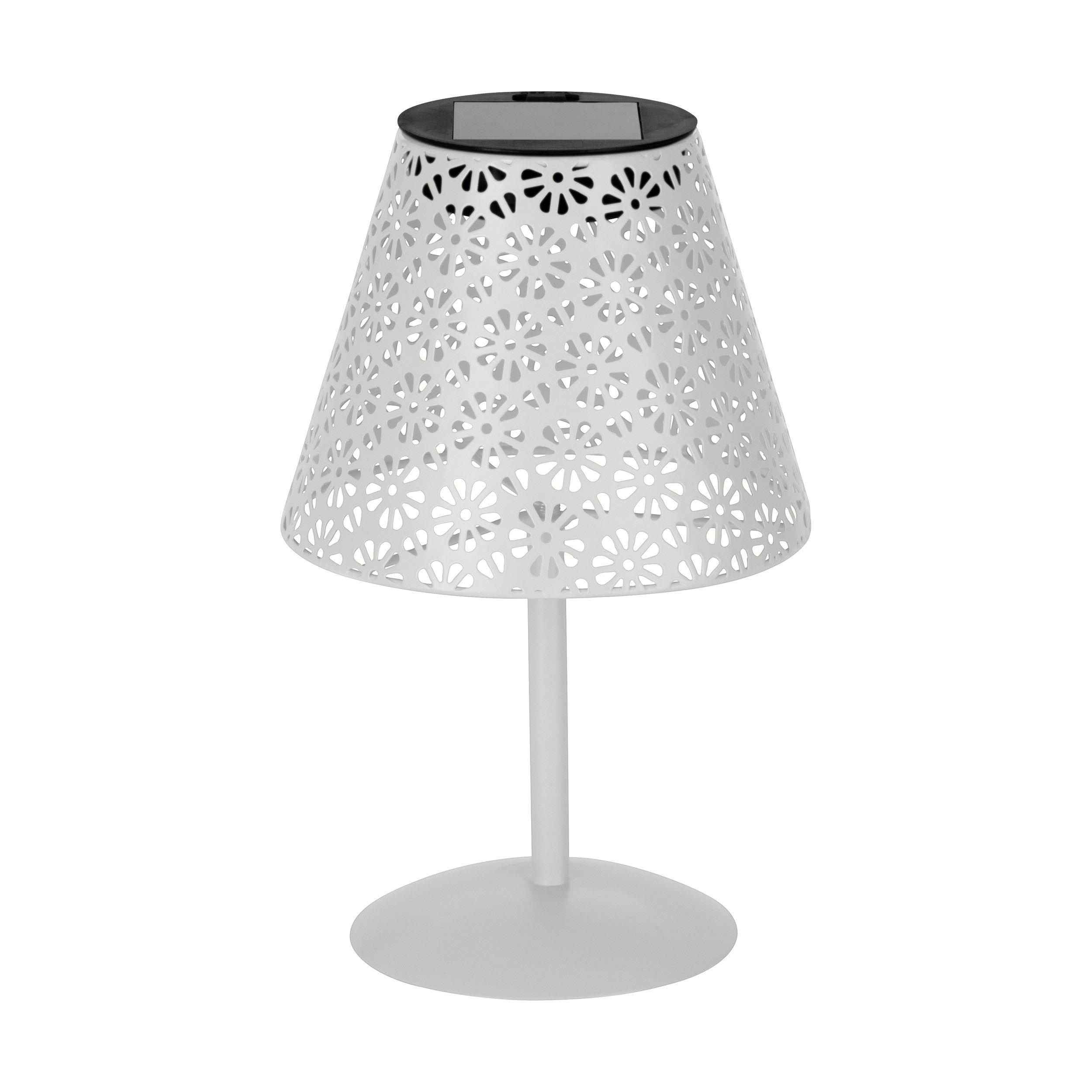 Lampe extérieur  LED Z_SOLAR blanc H28cm
